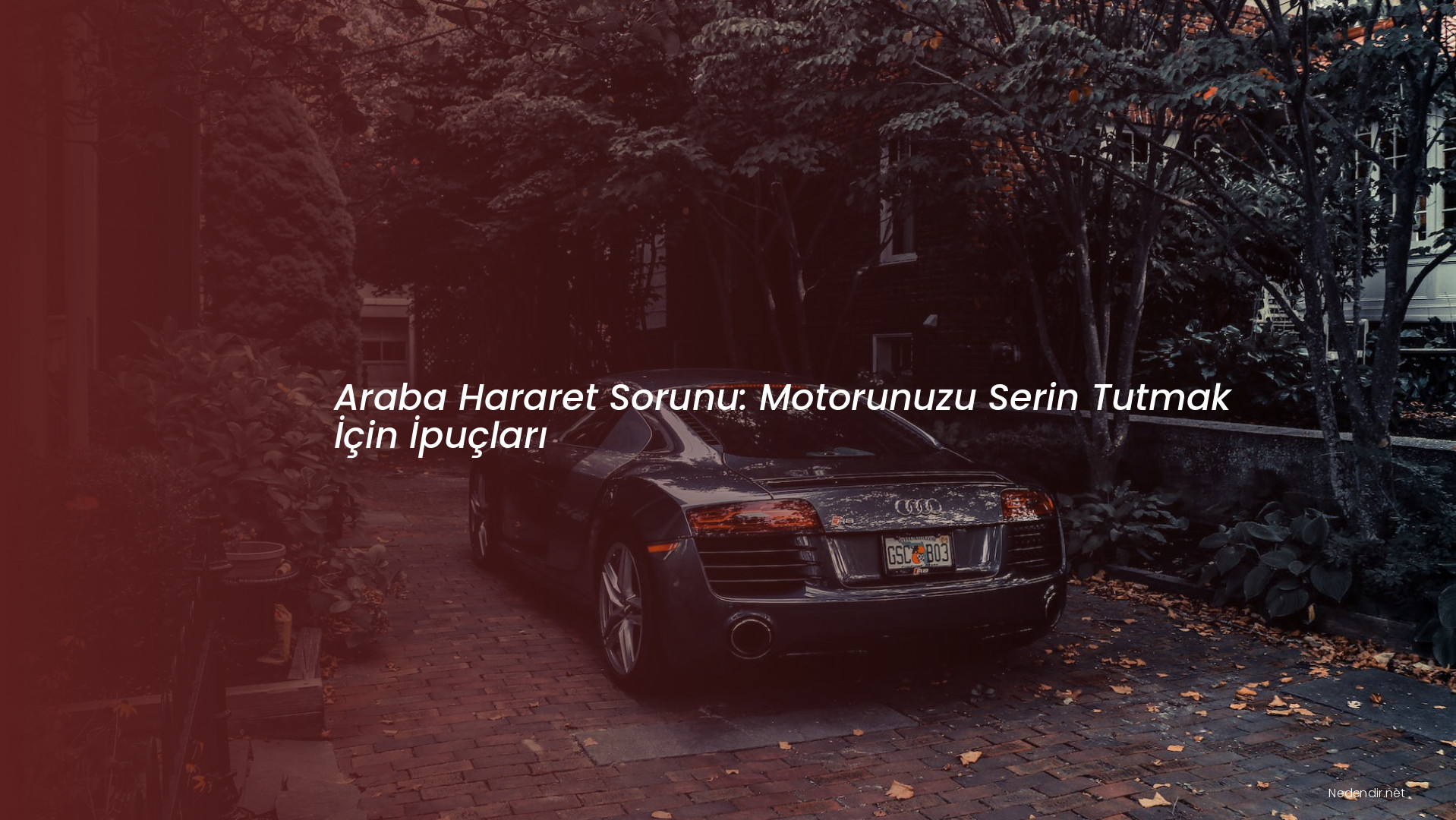 Araba Hararet Sorunu: Motorunuzu Serin Tutmak İçin İpuçları