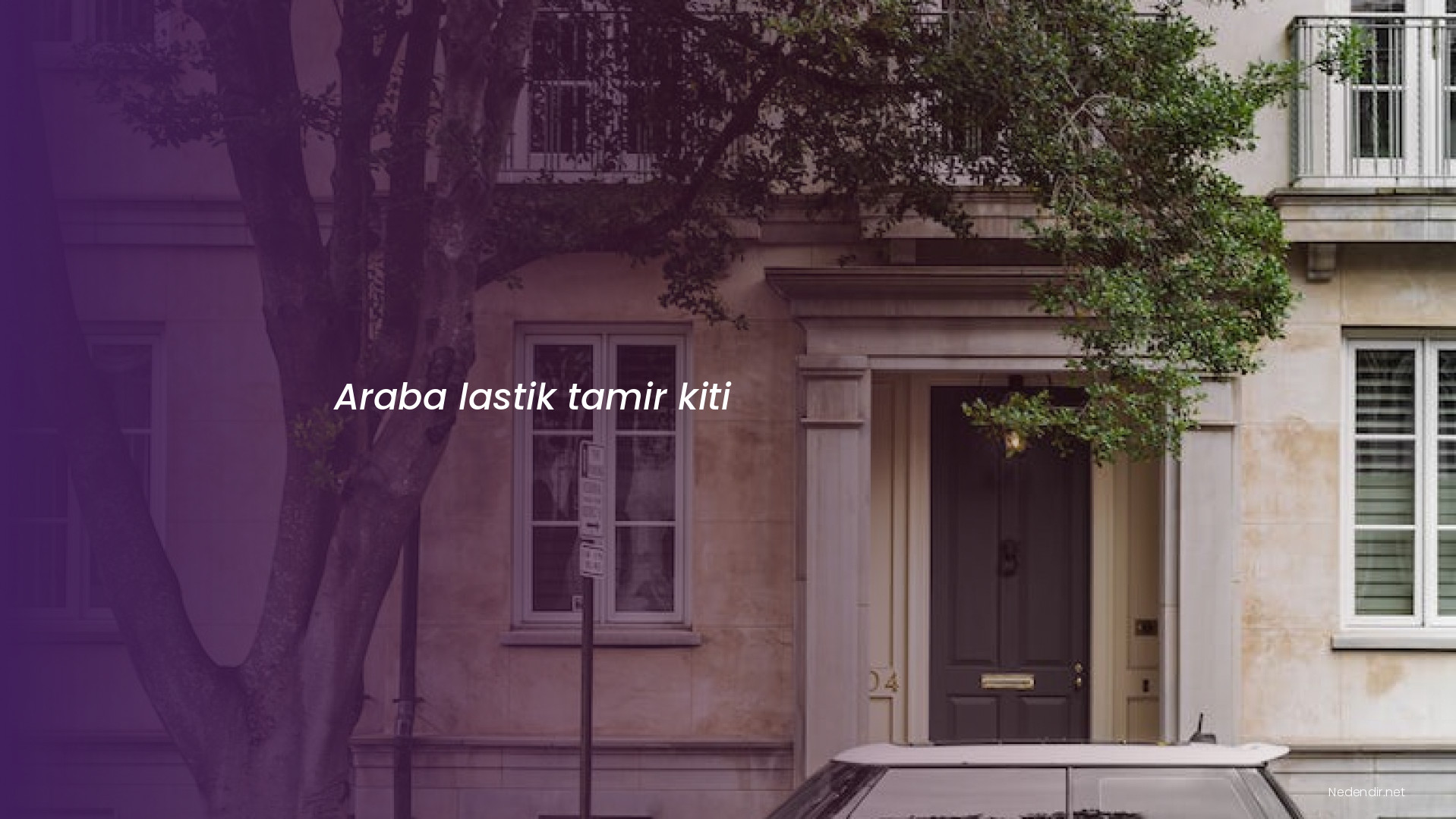 Araba lastik tamir kiti