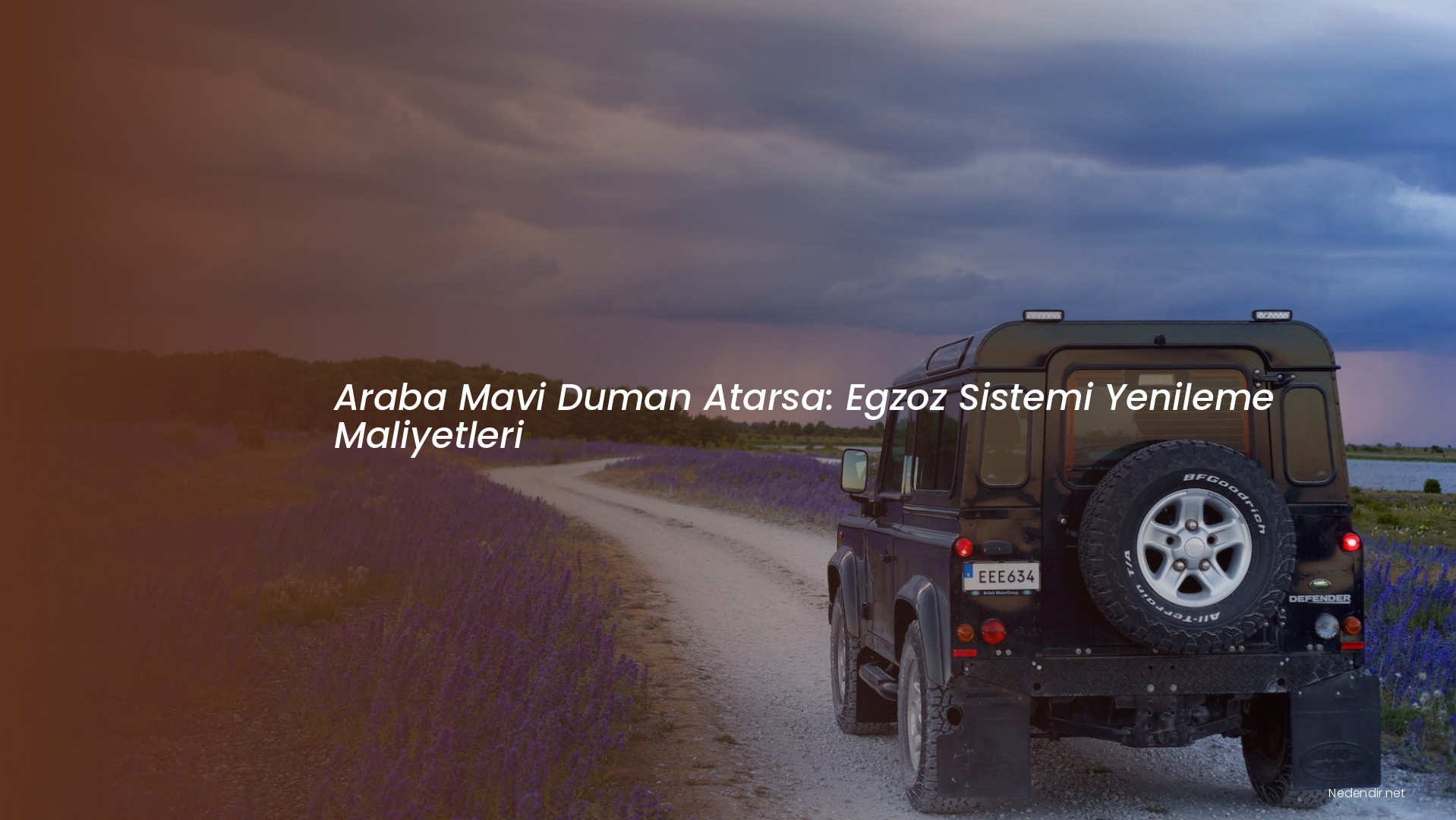 Araba Mavi Duman Atarsa: Egzoz Sistemi Yenileme Maliyetleri