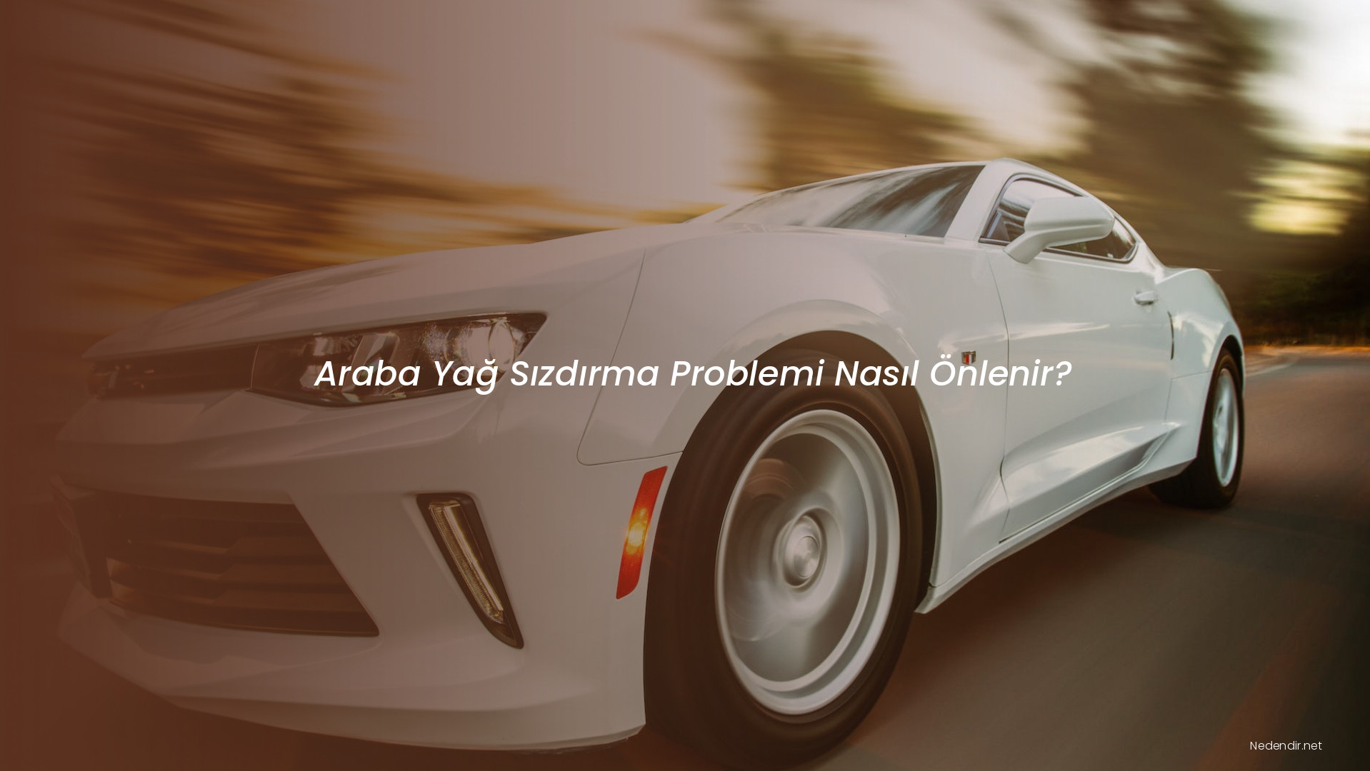 Araba Yağ Sızdırma Problemi Nasıl Önlenir?