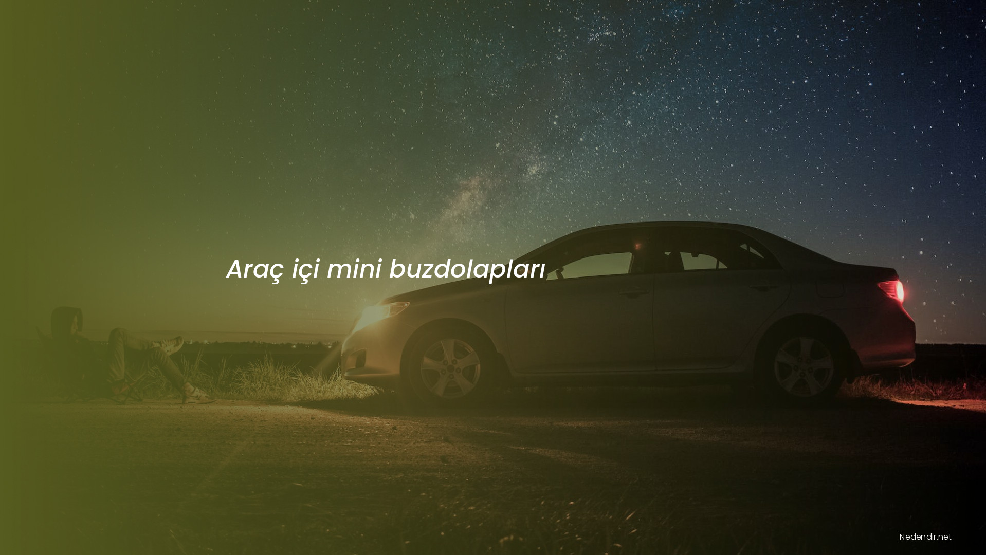 Araç içi mini buzdolapları