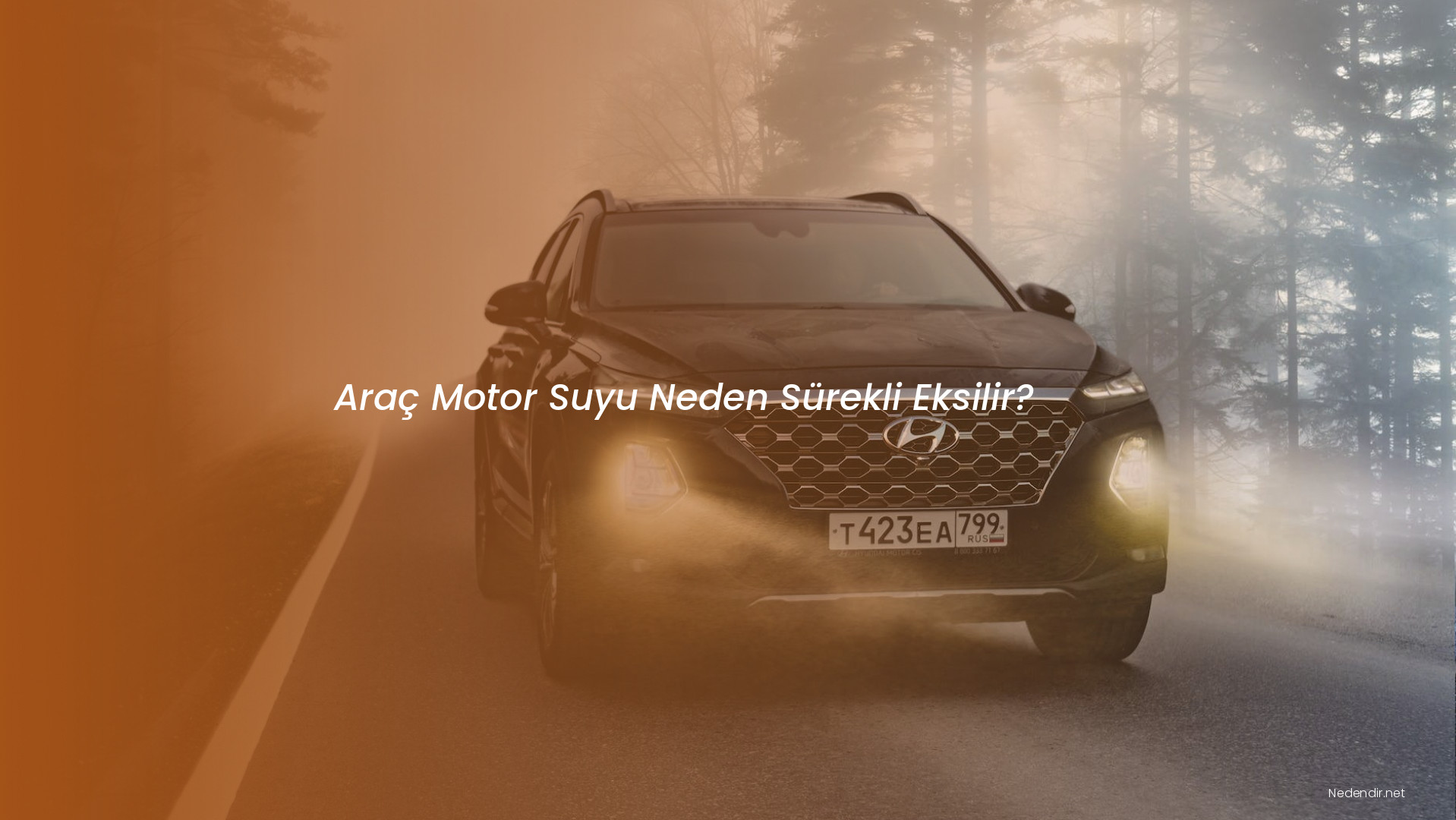 Araç Motor Suyu Neden Sürekli Eksilir?