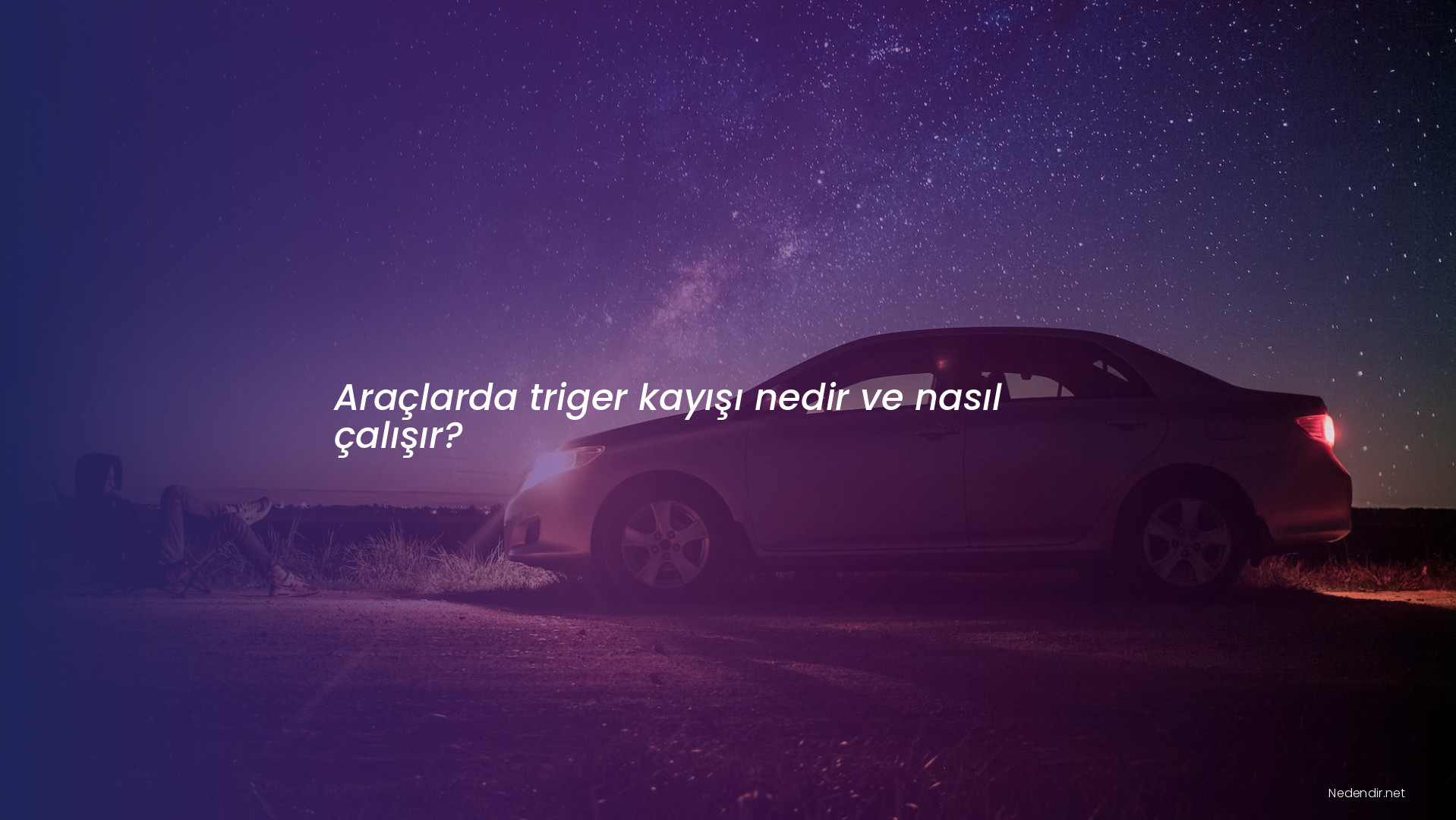 Araçlarda triger kayışı nedir ve nasıl çalışır?