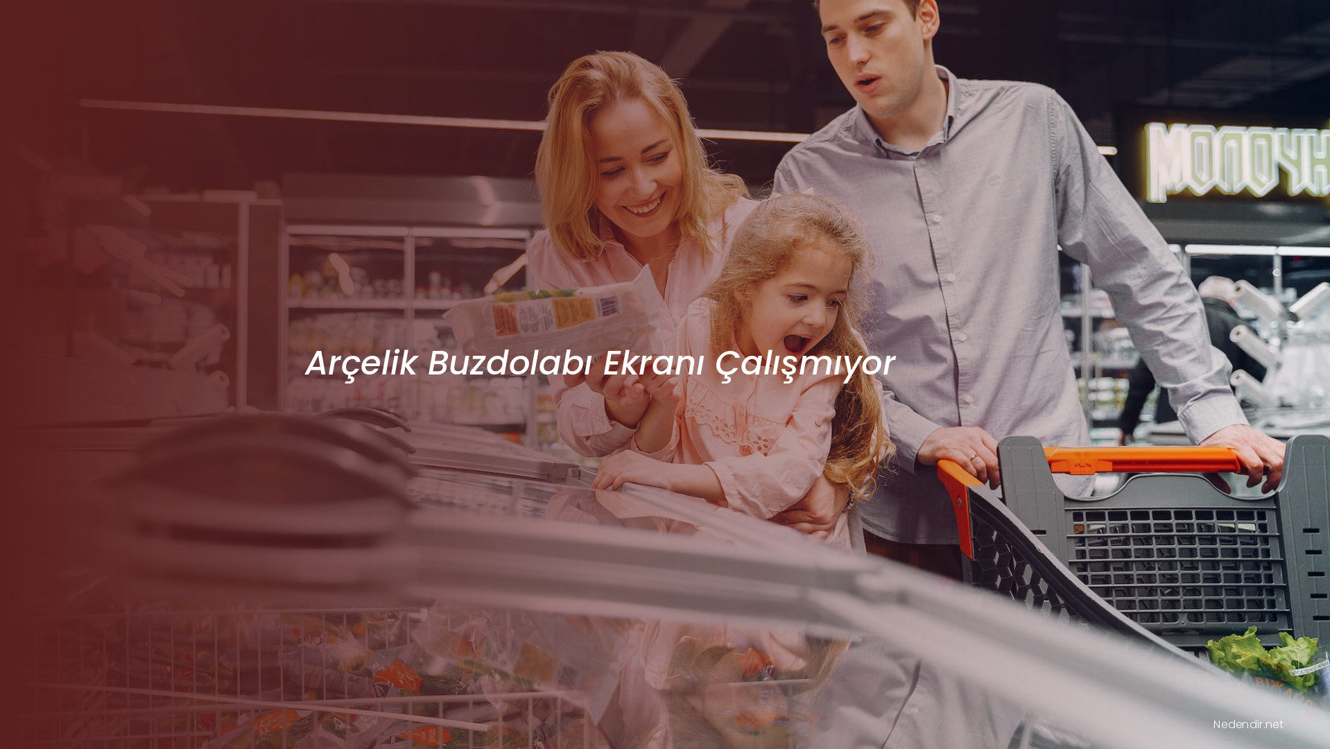Arçelik Buzdolabı Ekranı Çalışmıyor