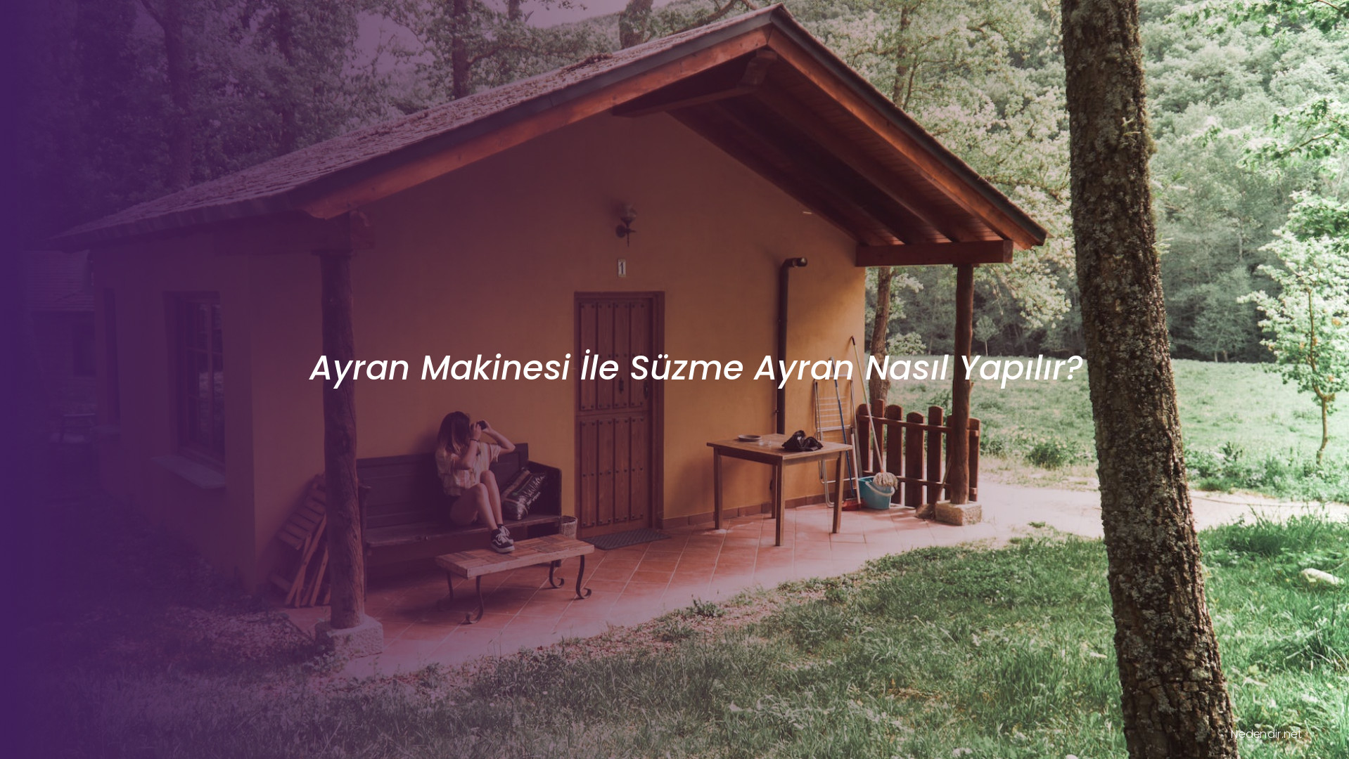 Ayran Makinesi İle Süzme Ayran Nasıl Yapılır?