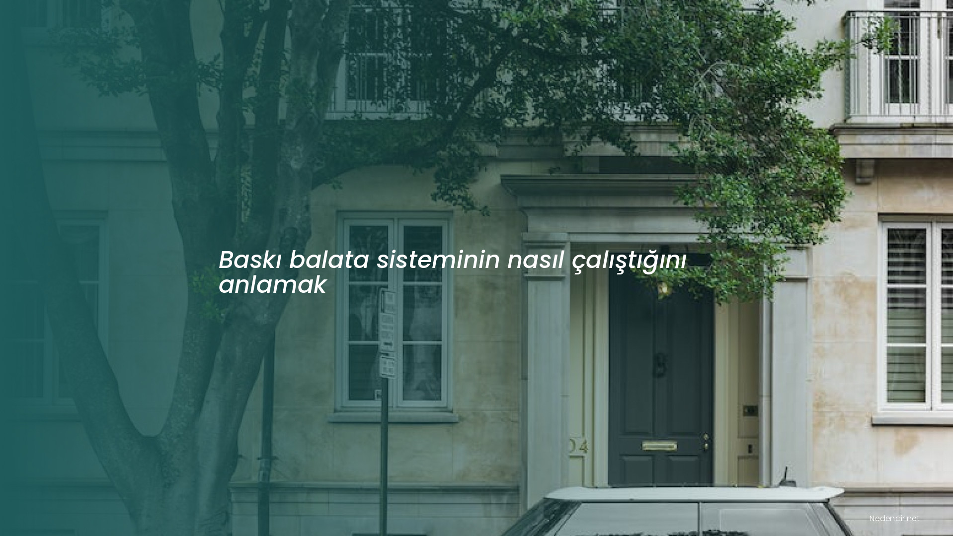 Baskı balata sisteminin nasıl çalıştığını anlamak