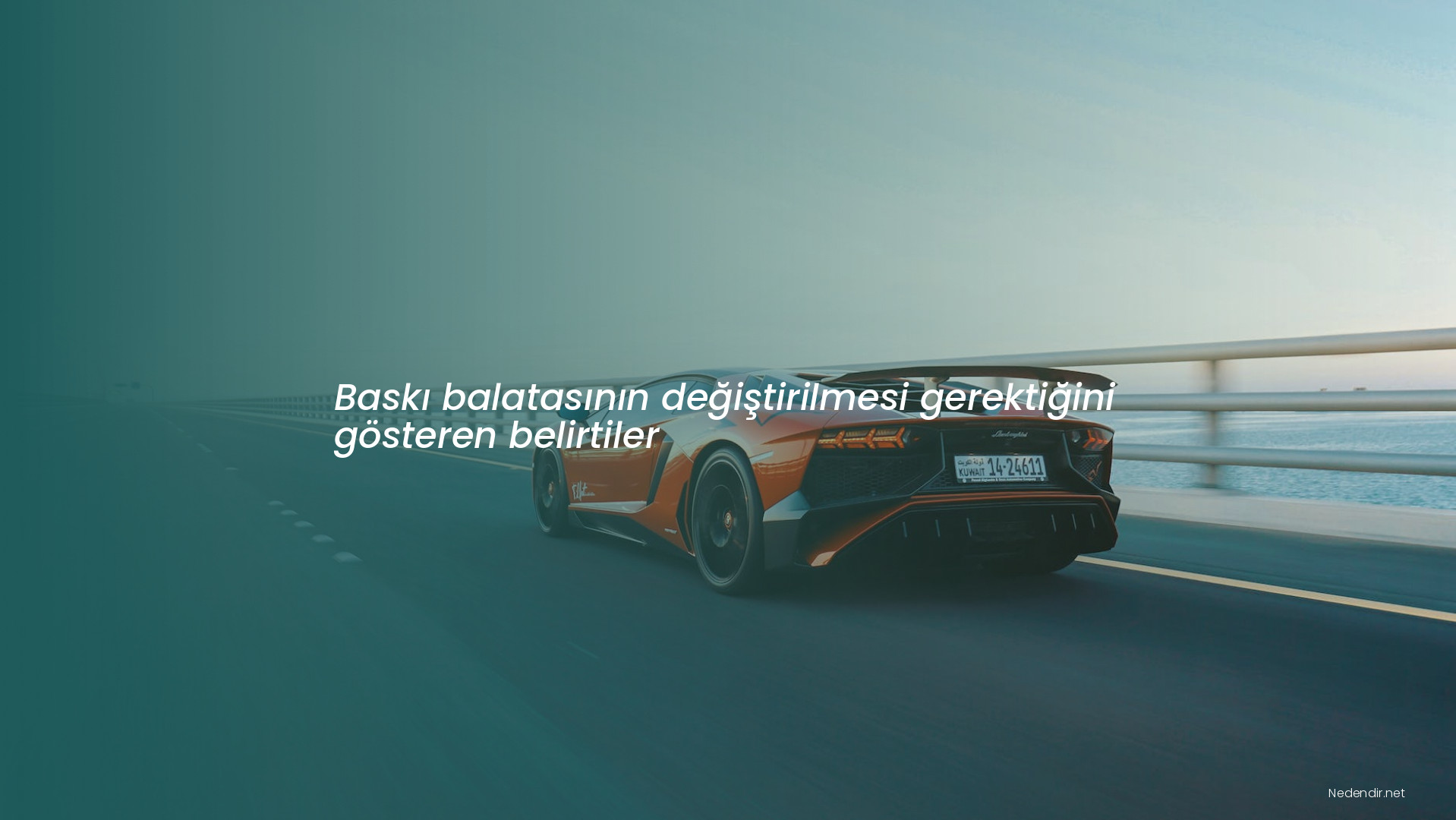 Baskı balatasının değiştirilmesi gerektiğini gösteren belirtiler