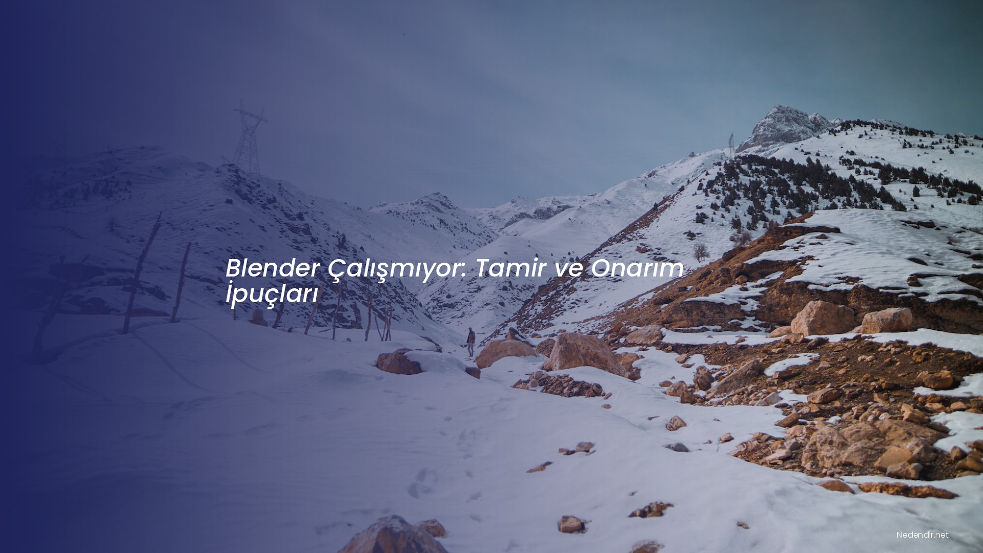 Blender Çalışmıyor: Tamir ve Onarım İpuçları