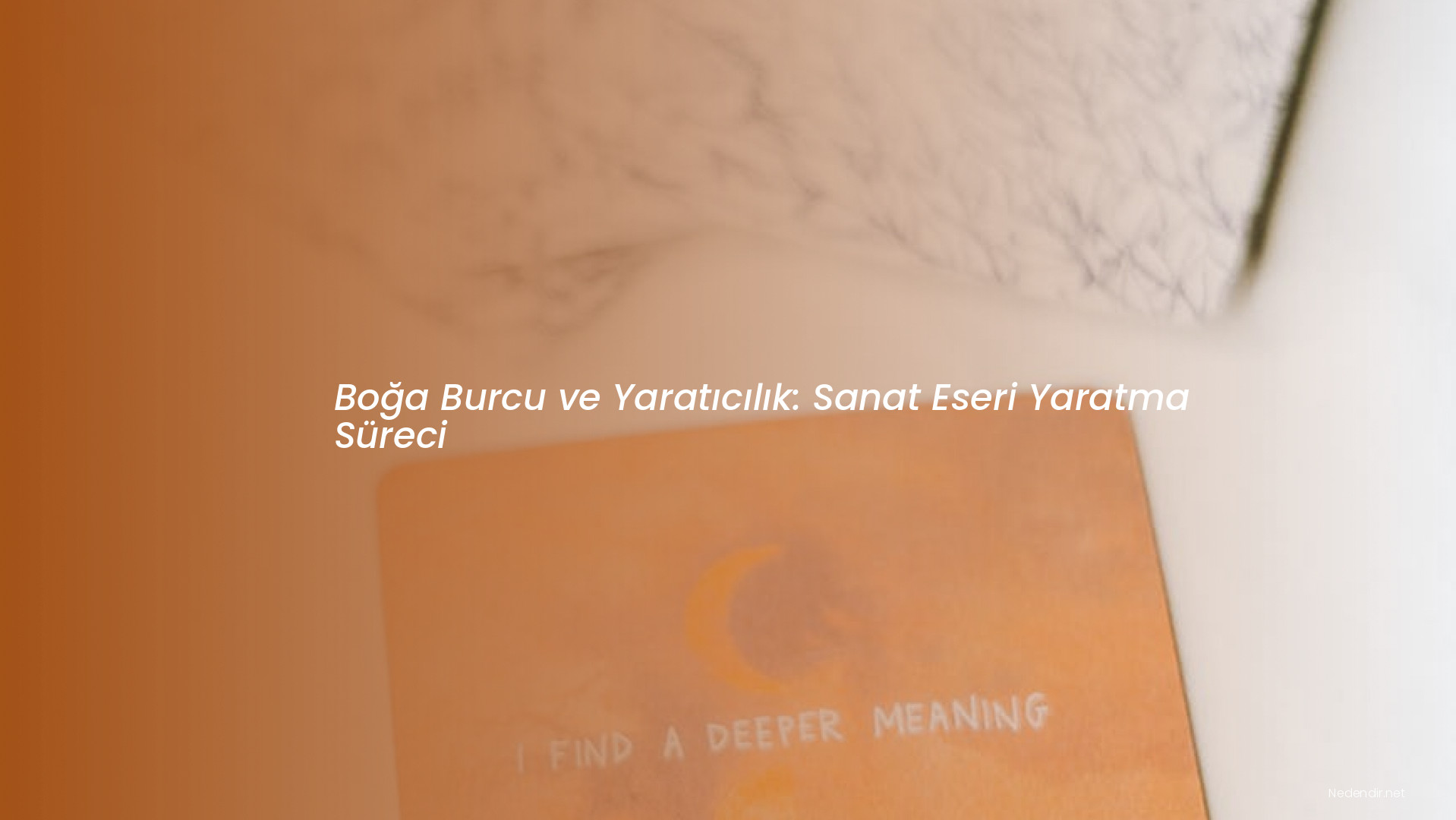 Boğa Burcu ve Yaratıcılık: Sanat Eseri Yaratma Süreci
