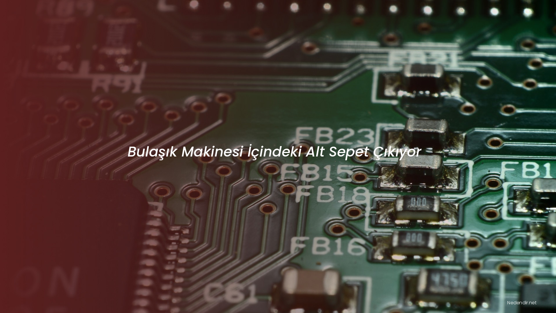 Bulaşık Makinesi İçindeki Alt Sepet Çıkıyor