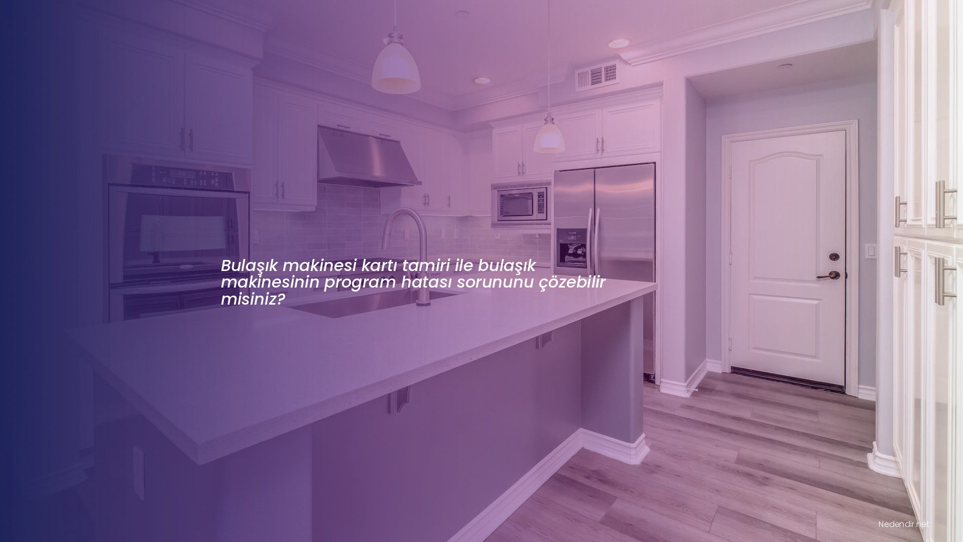 Bulaşık makinesi kartı tamiri ile bulaşık makinesinin program hatası sorununu çözebilir misiniz?