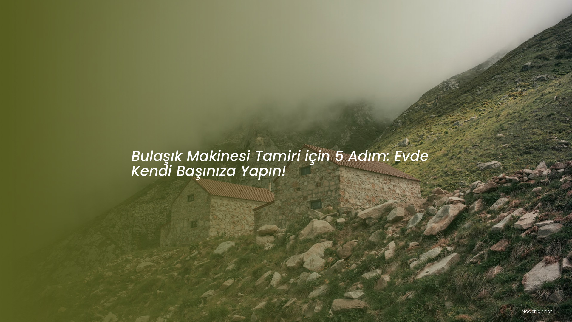 Bulaşık Makinesi Tamiri için 5 Adım: Evde Kendi Başınıza Yapın!