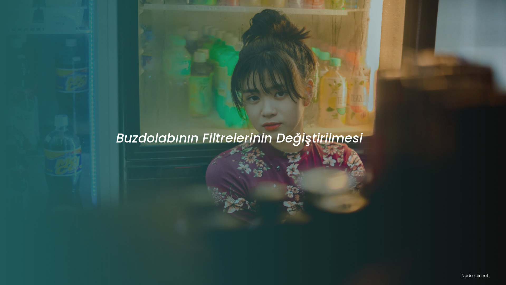 Buzdolabının Filtrelerinin Değiştirilmesi Buzdolabının Filtrelerinin Değiştirilmesi