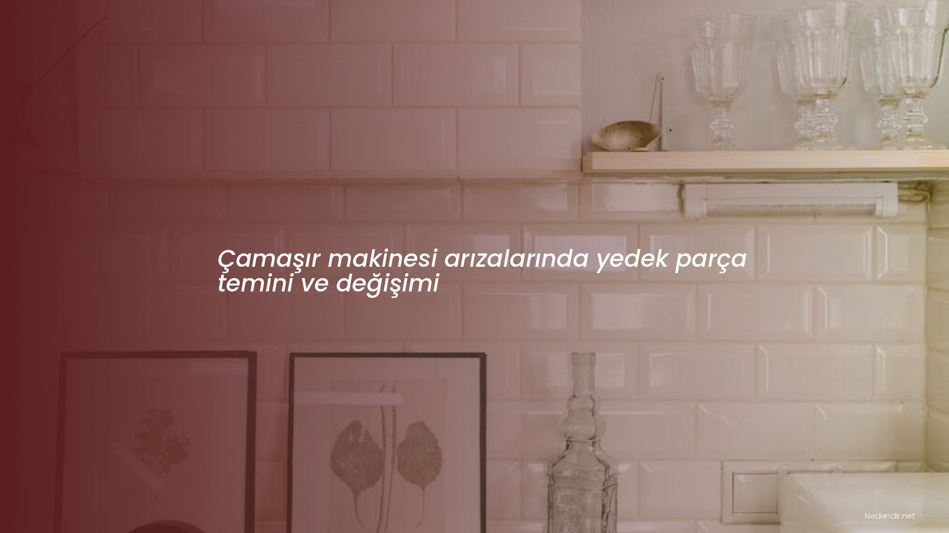 Çamaşır makinesi arızalarında yedek parça temini ve değişimi