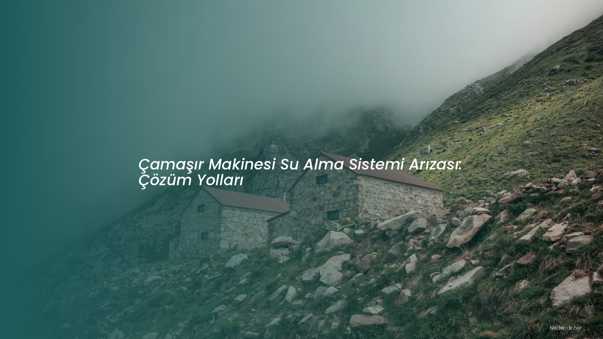 Çamaşır Makinesi Su Alma Sistemi Arızası: Çözüm Yolları