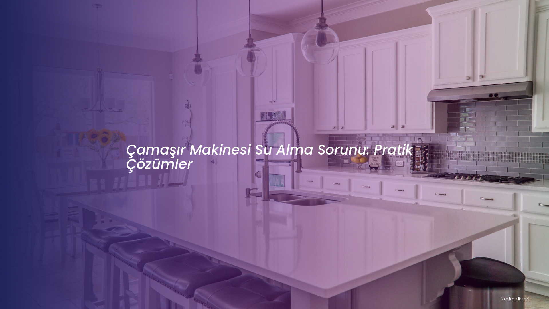 Çamaşır Makinesi Su Alma Sorunu: Pratik Çözümler