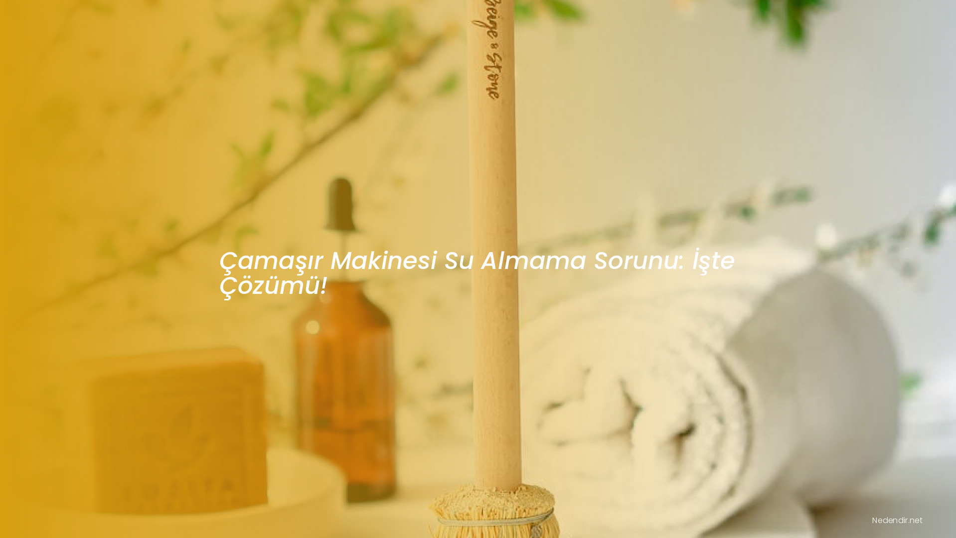 Çamaşır Makinesi Su Almama Sorunu: İşte Çözümü!