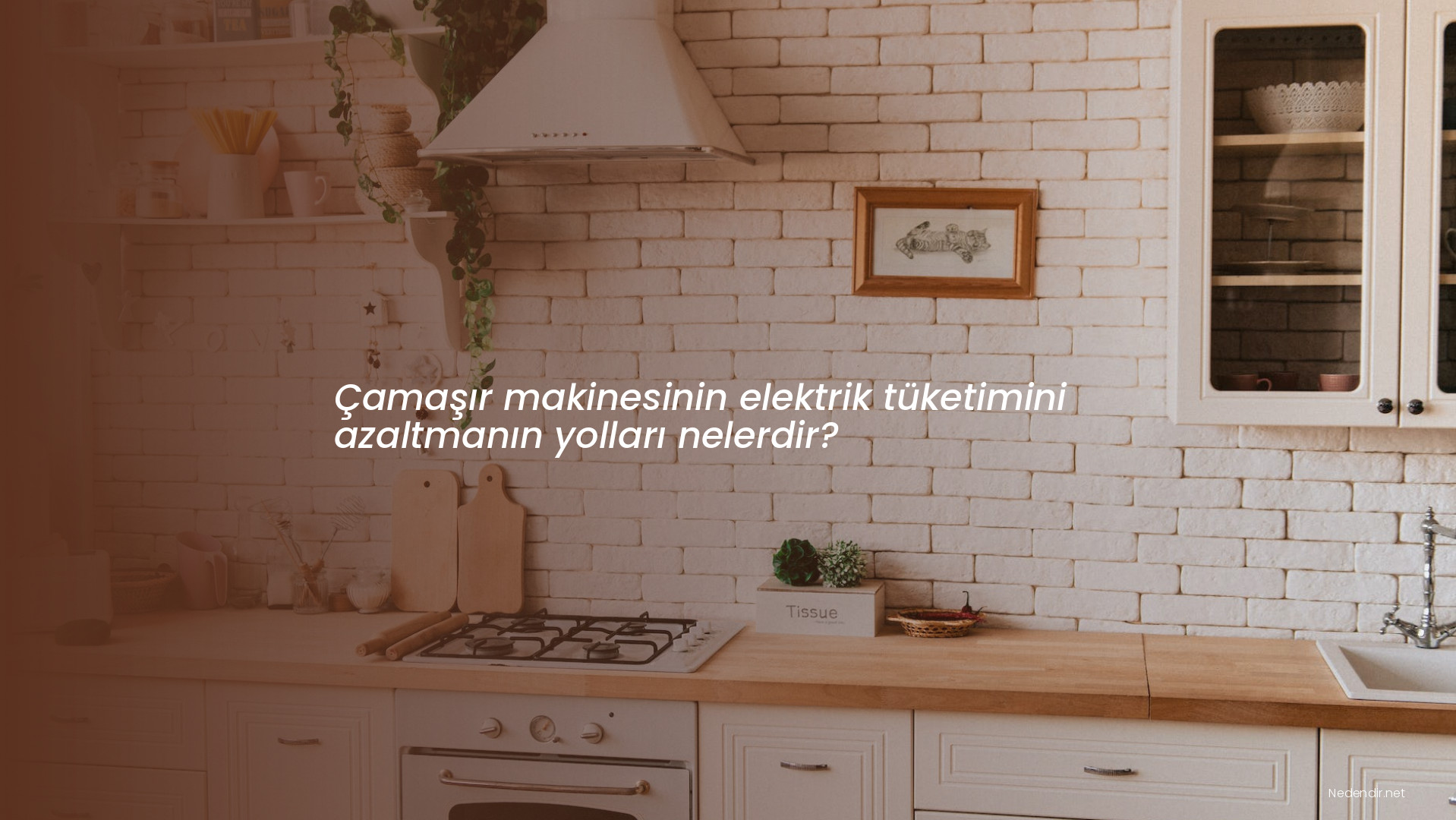 Çamaşır makinesinin elektrik tüketimini azaltmanın yolları nelerdir?