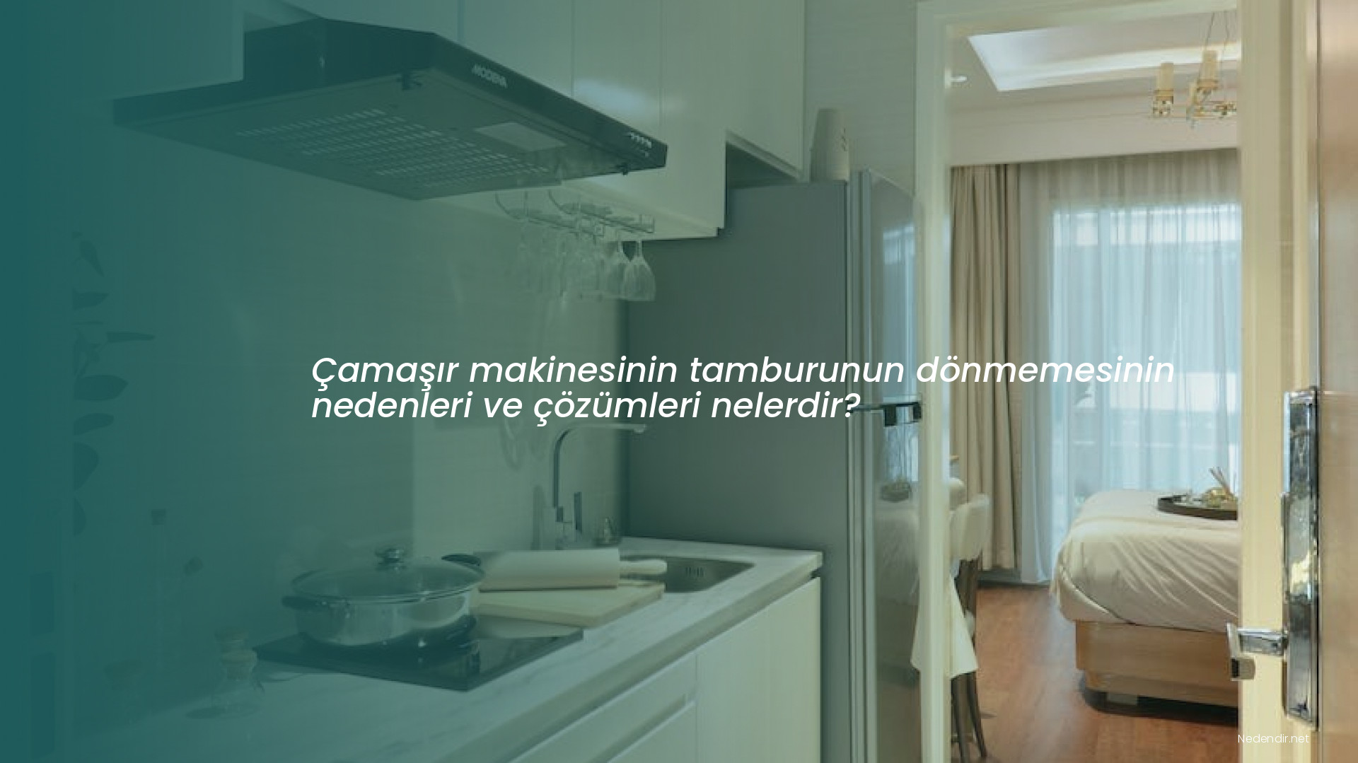 Çamaşır makinesinin tamburunun dönmemesinin nedenleri ve çözümleri nelerdir?