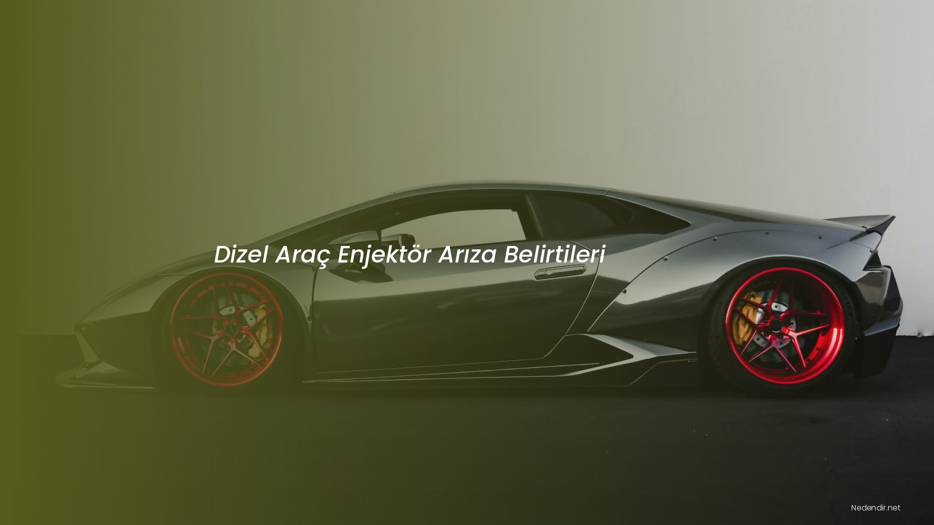 Dizel Araç Enjektör Arıza Belirtileri