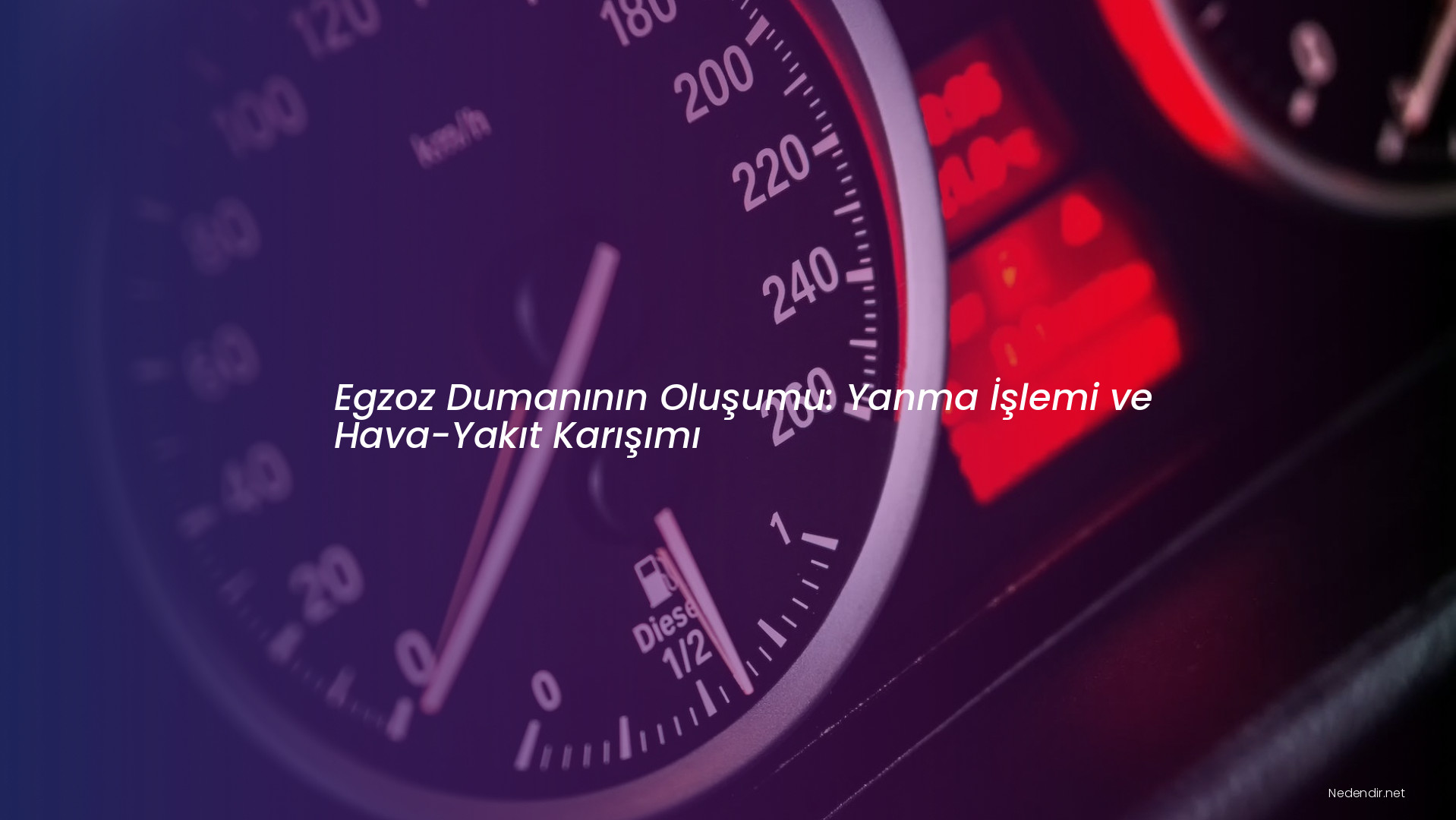 Egzoz Dumanının Oluşumu: Yanma İşlemi ve Hava-Yakıt Karışımı Egzoz Dumanının Oluşumu: Yanma İşlemi ve Hava-Yakıt Karışımı
