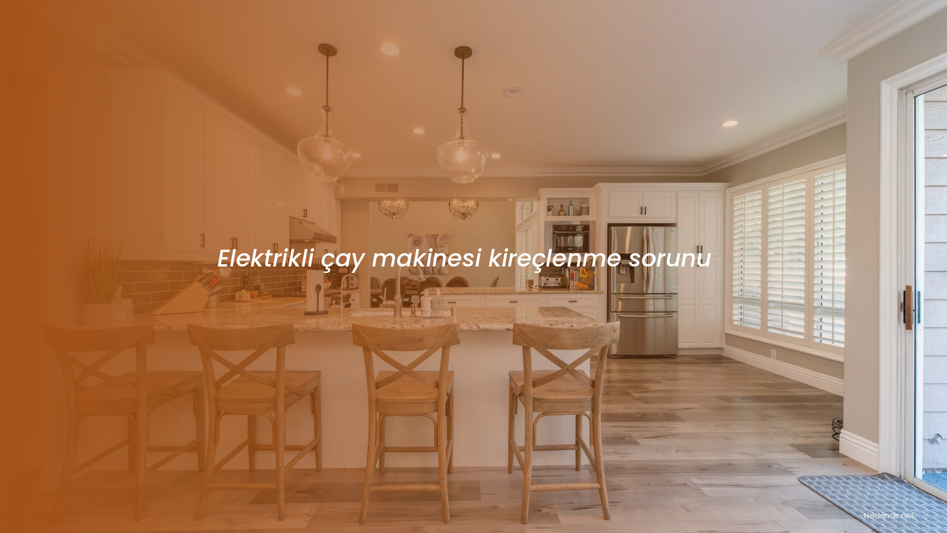 Elektrikli çay makinesi kireçlenme sorunu Elektrikli çay makinesi kireçlenme sorunu