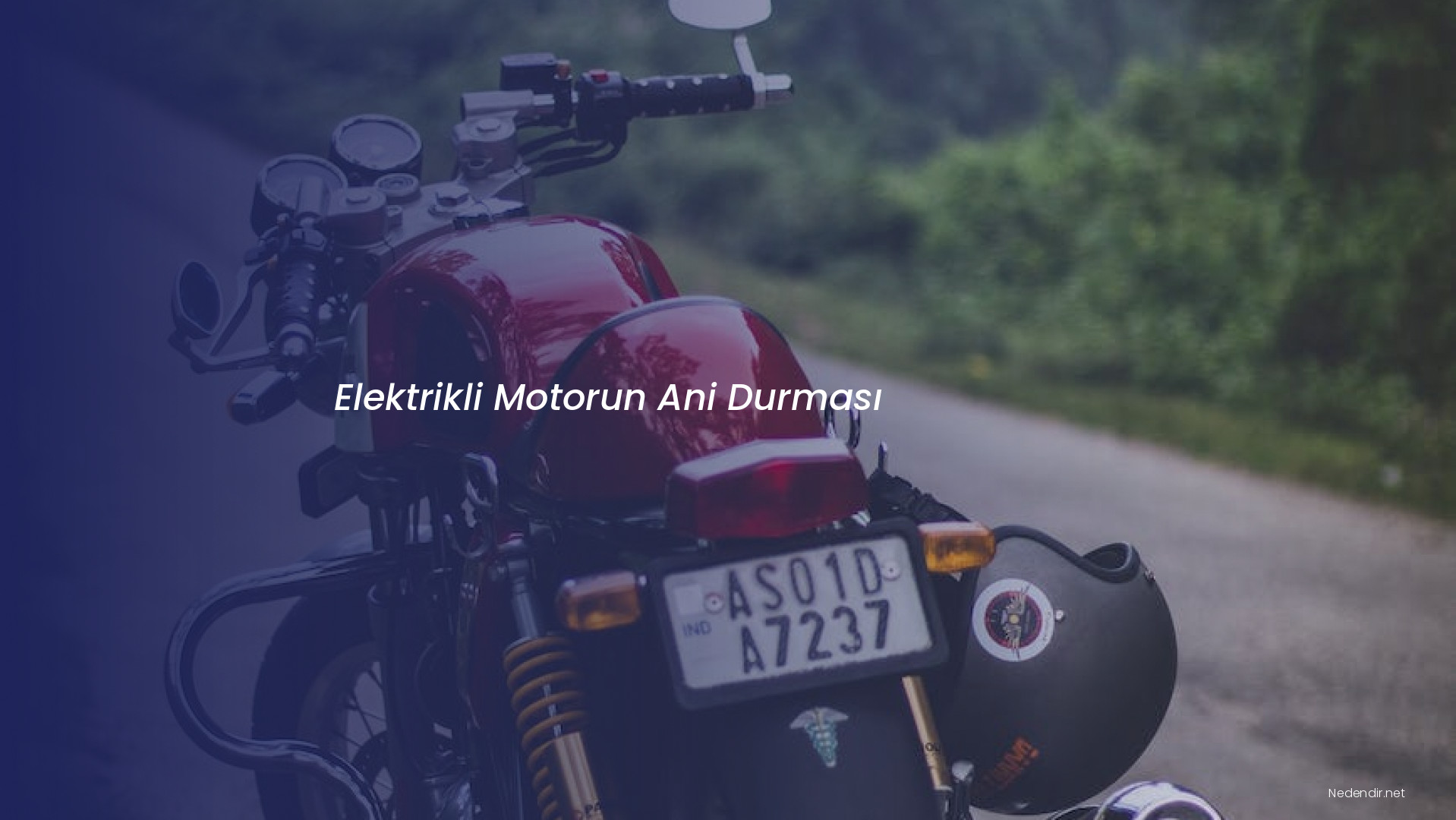 Elektrikli Motorun Ani Durması Elektrikli Motorun Ani Durması