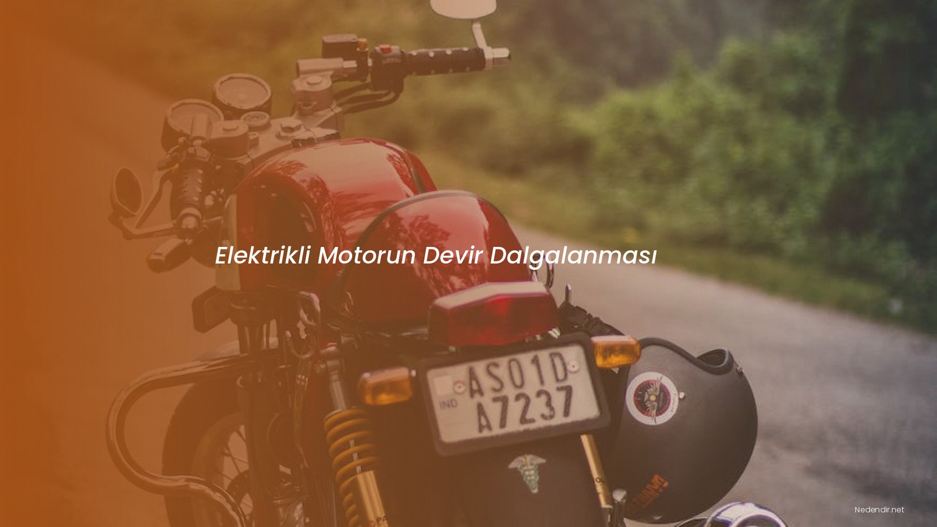 Elektrikli Motorun Devir Dalgalanması