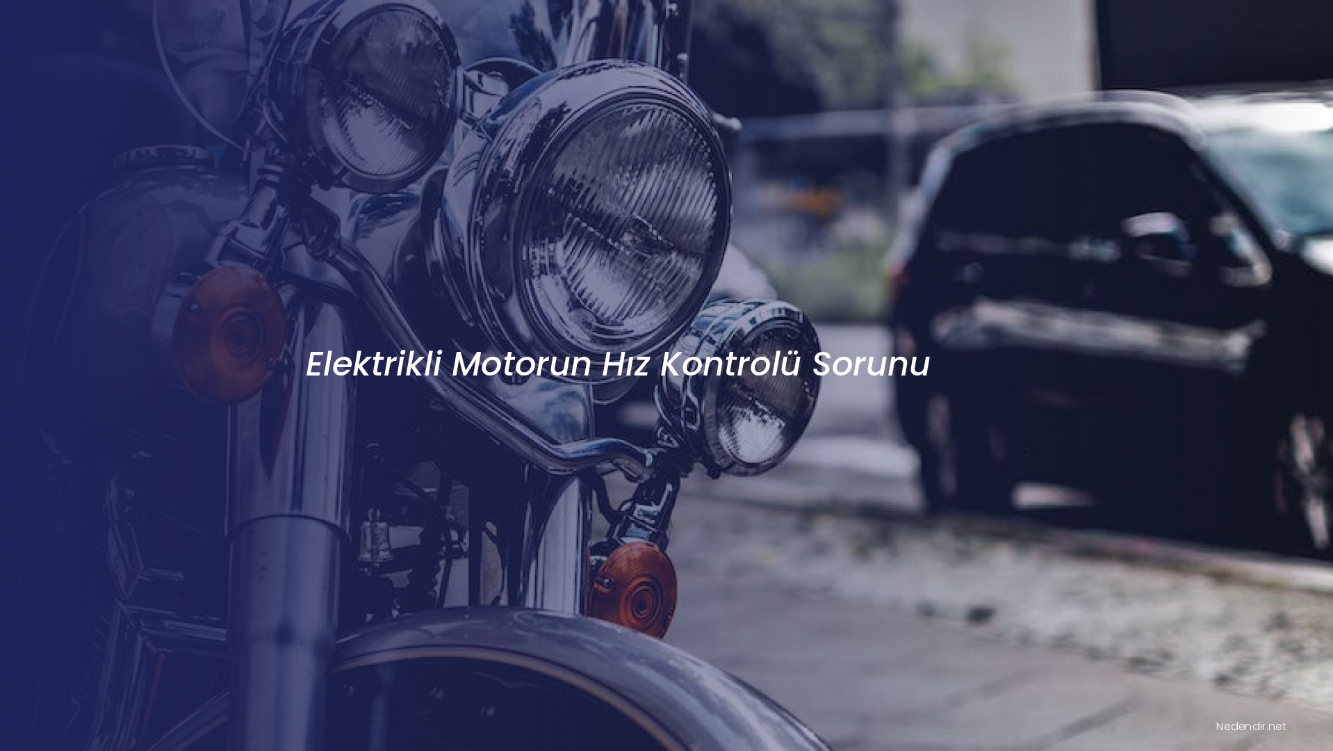 Elektrikli Motorun Hız Kontrolü Sorunu
