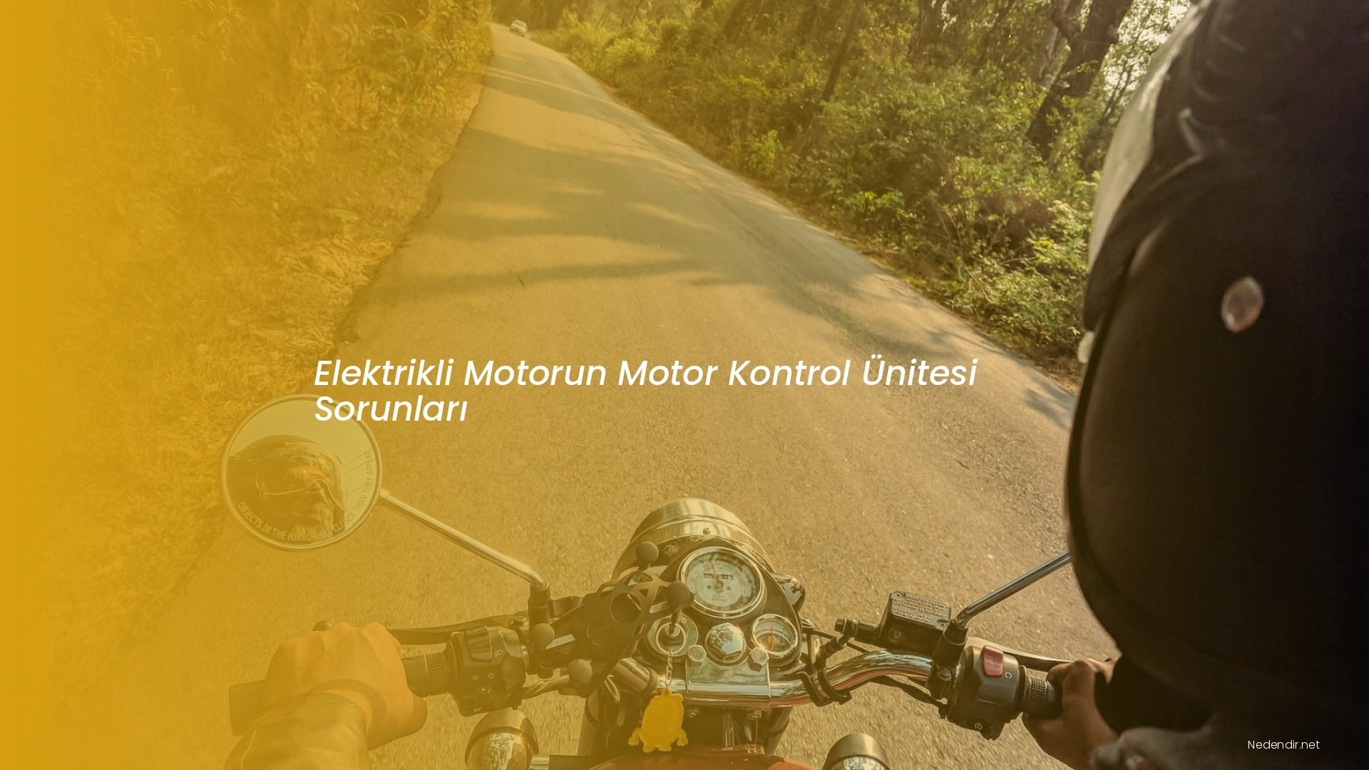 Elektrikli Motorun Motor Kontrol Ünitesi Sorunları