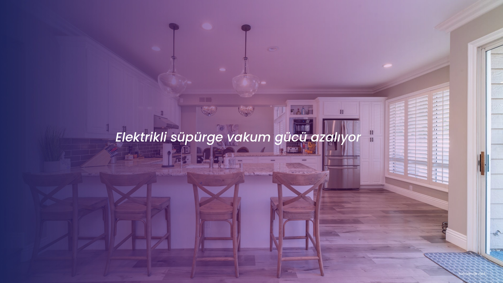 Elektrikli süpürge vakum gücü azalıyor