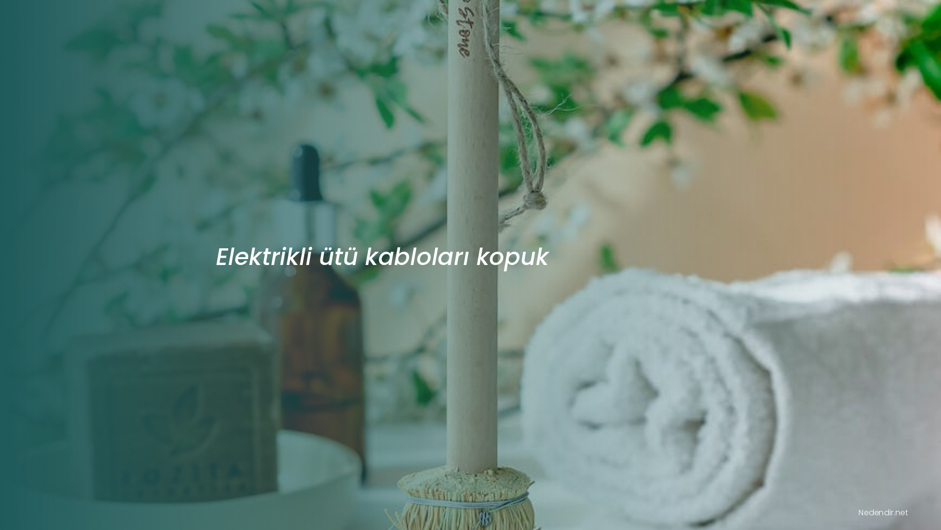 Elektrikli ütü kabloları kopuk