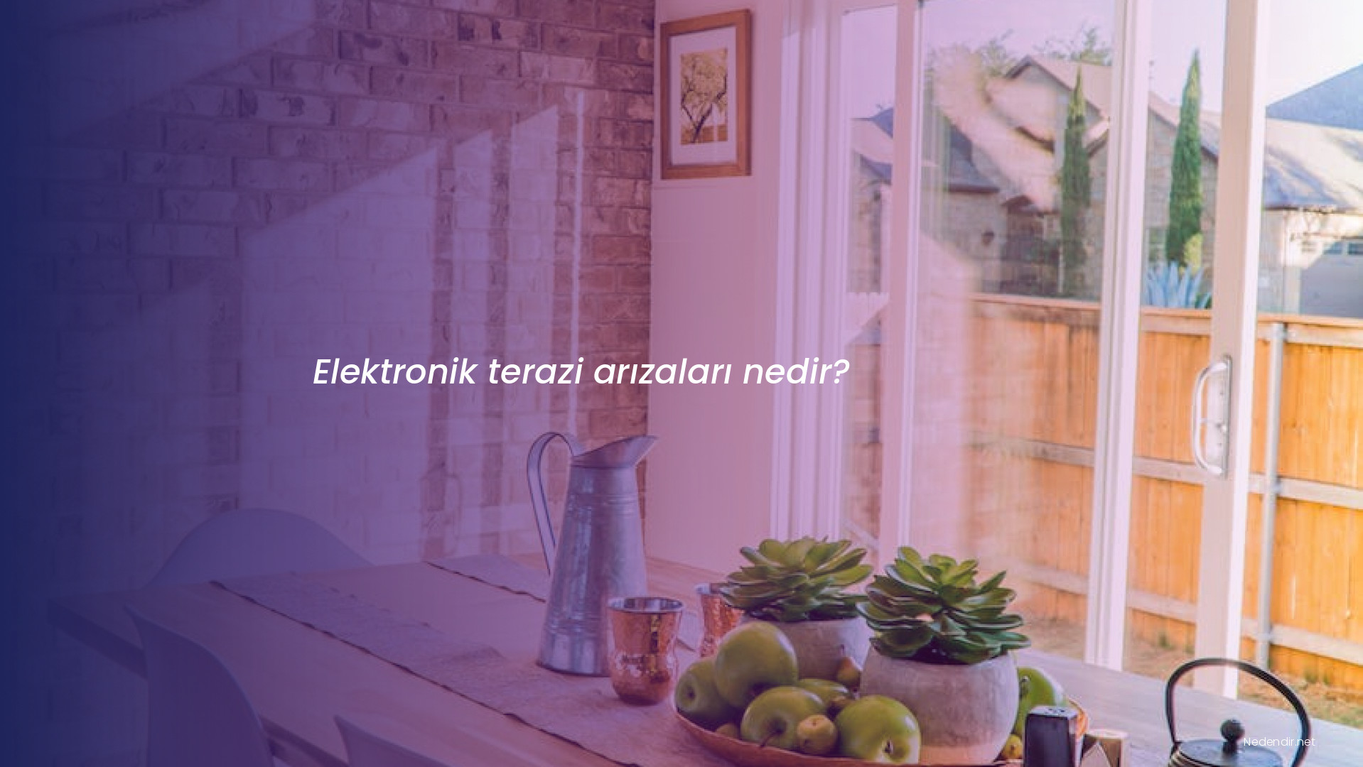 Elektronik terazi arızaları nedir?