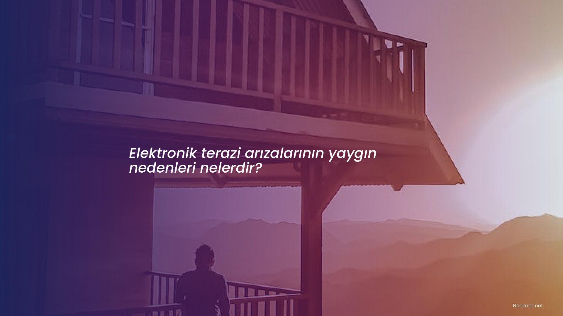 Elektronik terazi arızalarının yaygın nedenleri nelerdir?