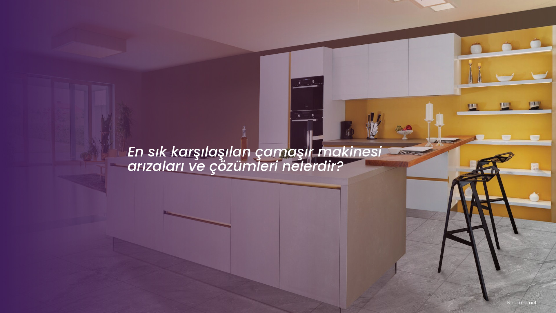 En sık karşılaşılan çamaşır makinesi arızaları ve çözümleri nelerdir?