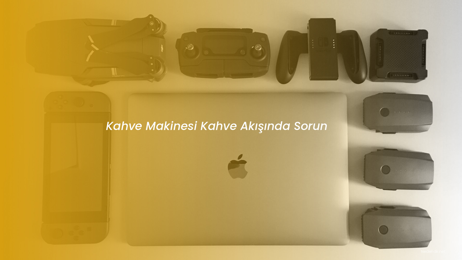 Kahve Makinesi Kahve Akışında Sorun