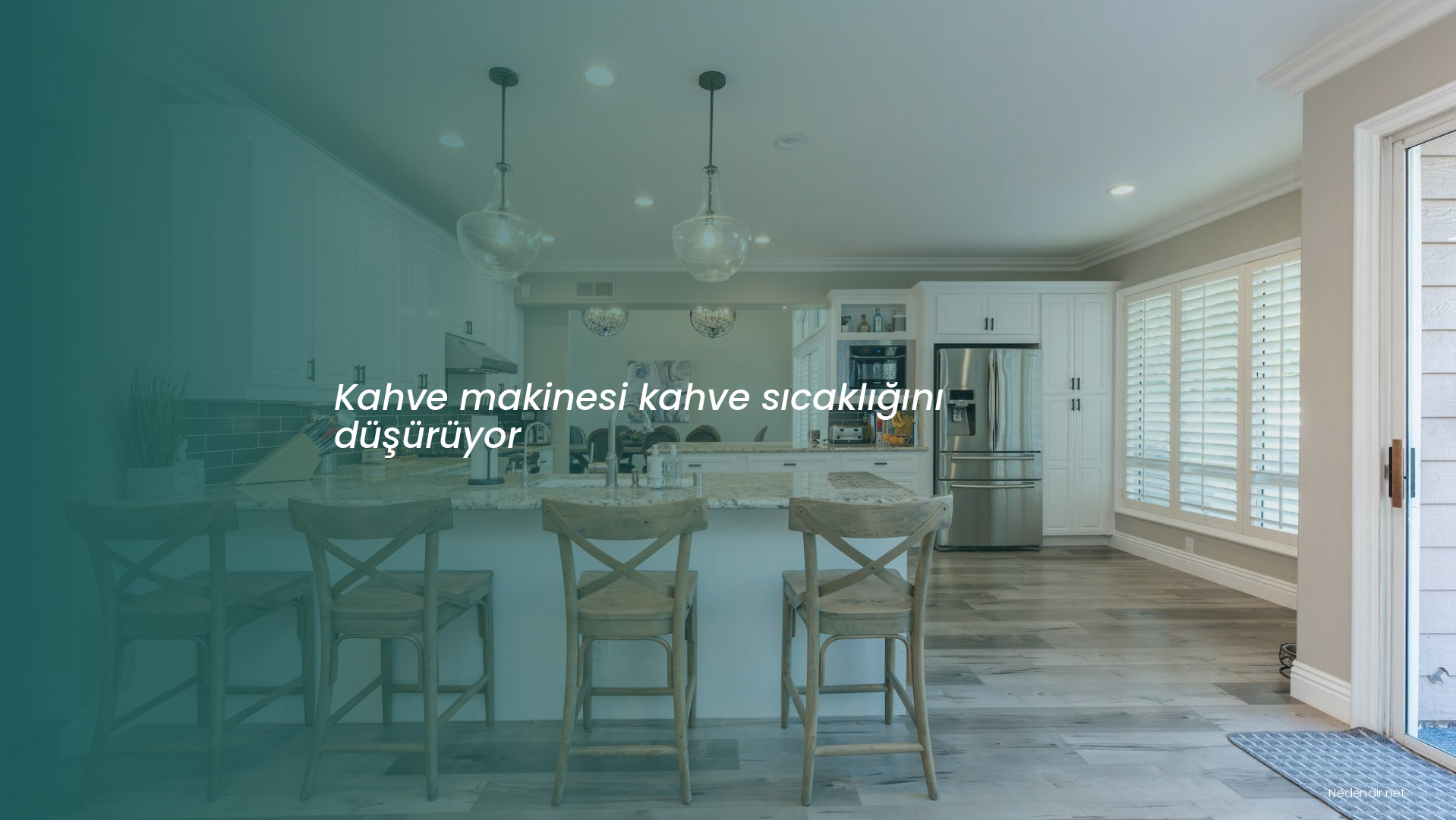 Kahve makinesi kahve sıcaklığını düşürüyor
