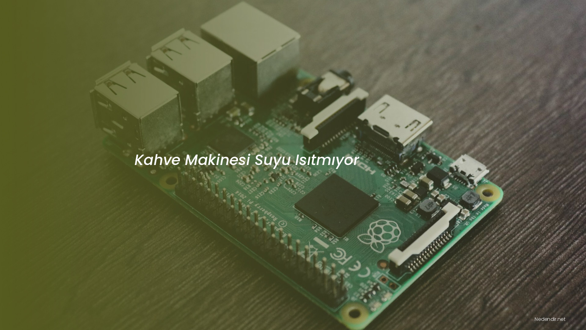 Kahve Makinesi Suyu Isıtmıyor Kahve Makinesi Suyu Isıtmıyor