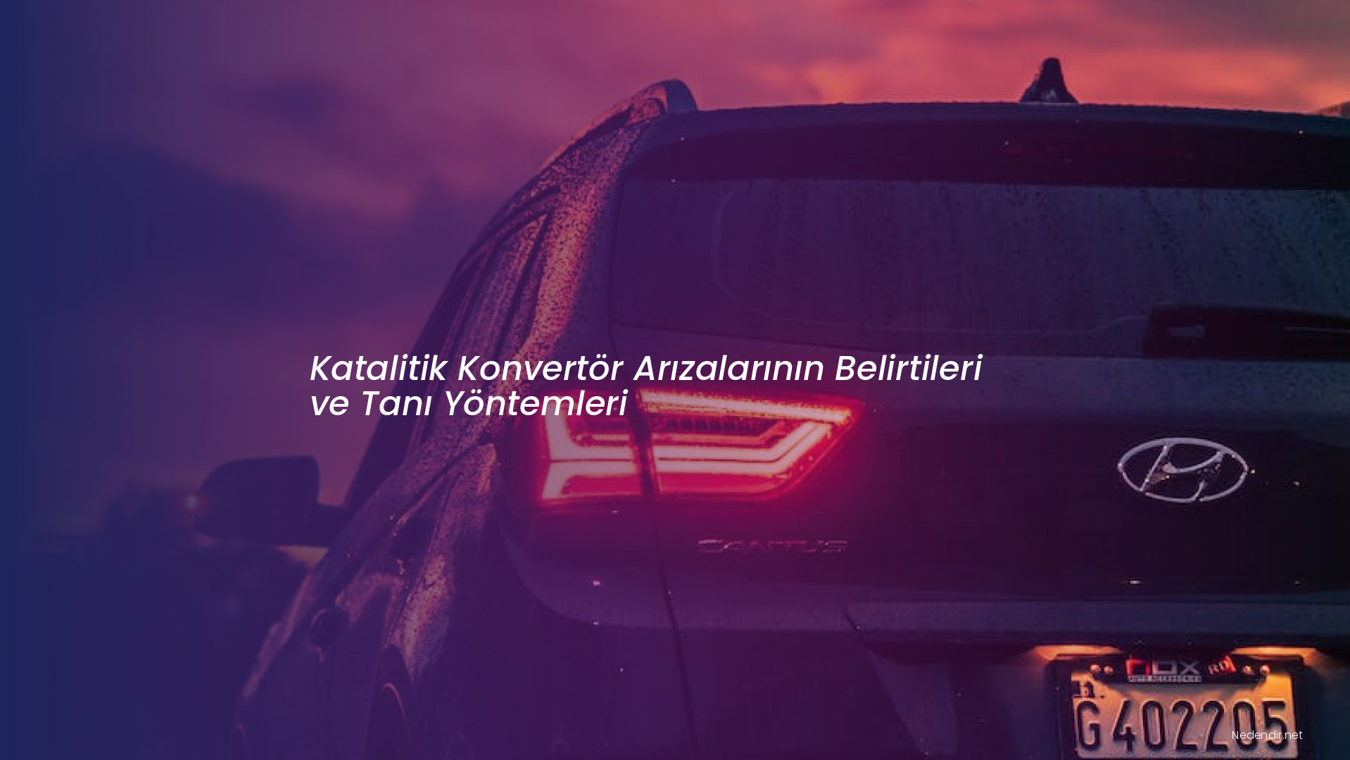 Katalitik Konvertör Arızalarının Belirtileri ve Tanı Yöntemleri