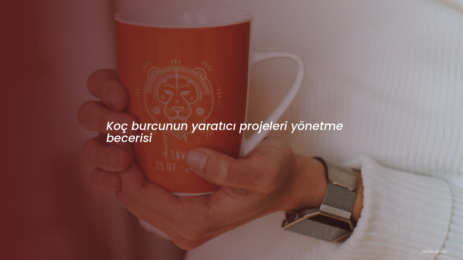 Koç burcunun yaratıcı projeleri yönetme becerisi