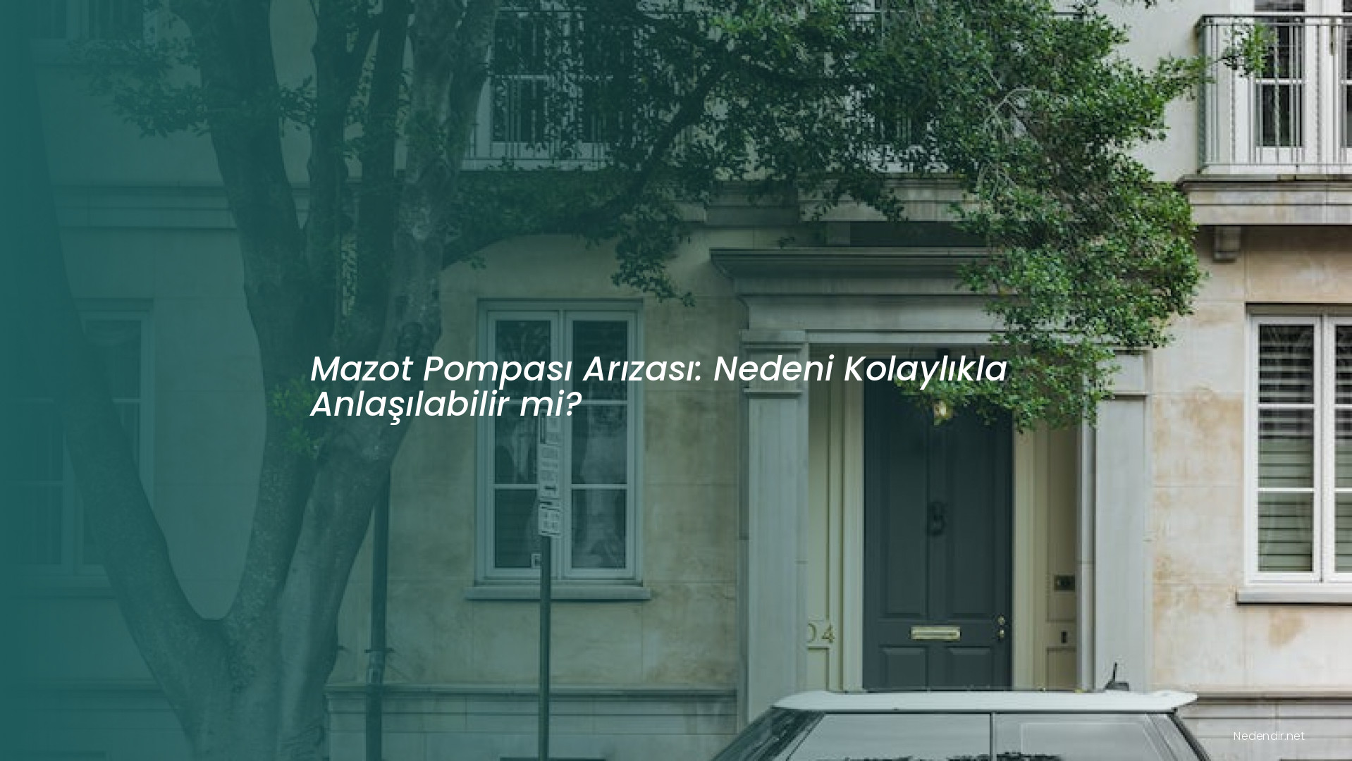 Mazot Pompası Arızası: Nedeni Kolaylıkla Anlaşılabilir mi?