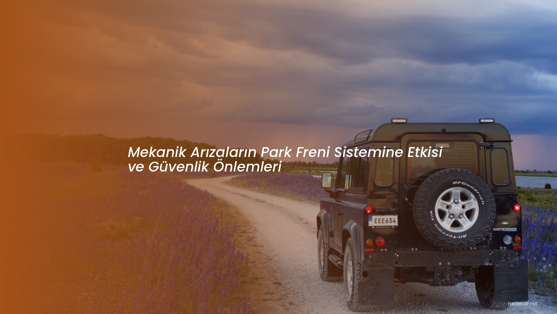Mekanik Arızaların Park Freni Sistemine Etkisi ve Güvenlik Önlemleri Mekanik Arızaların Park Freni Sistemine Etkisi ve Güvenlik Önlemleri