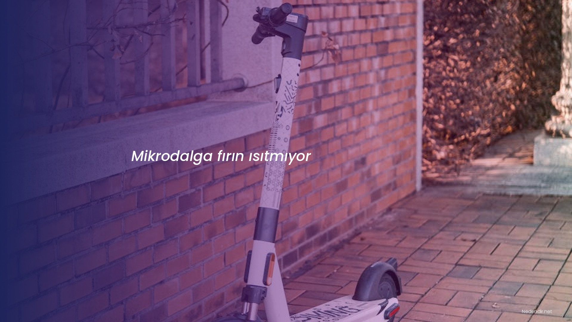 Mikrodalga fırın ısıtmıyor Mikrodalga fırın ısıtmıyor