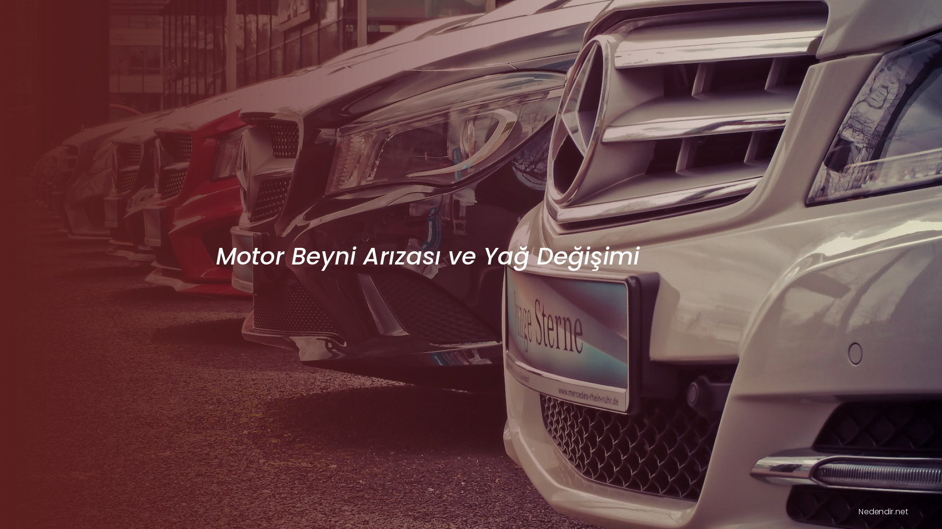 Motor Beyni Arızası ve Yağ Değişimi