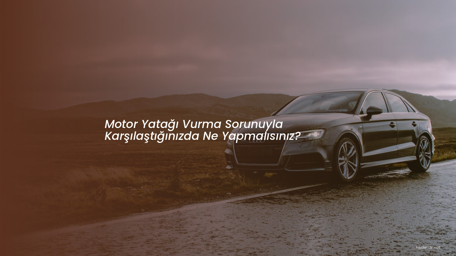 Motor Yatağı Vurma Sorunuyla Karşılaştığınızda Ne Yapmalısınız?