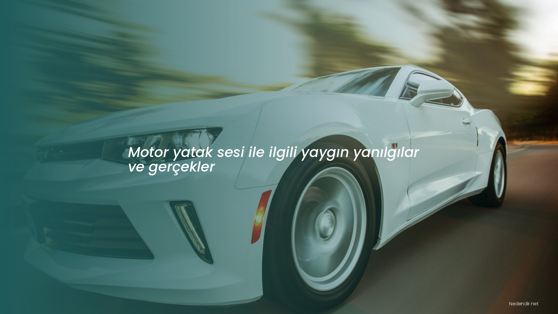Motor yatak sesi ile ilgili yaygın yanılgılar ve gerçekler
