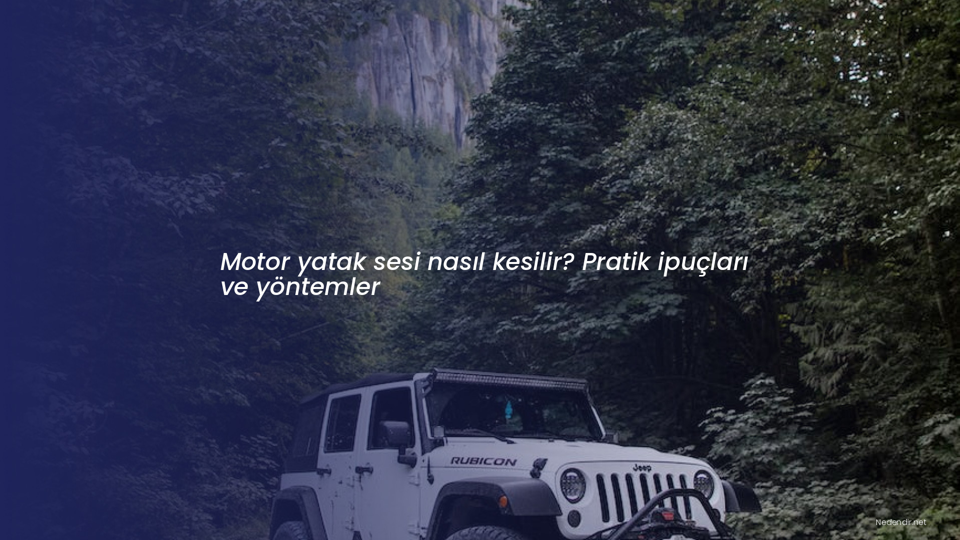Motor yatak sesi nasıl kesilir? Pratik ipuçları ve yöntemler Motor yatak sesi nasıl kesilir? Pratik ipuçları ve yöntemler