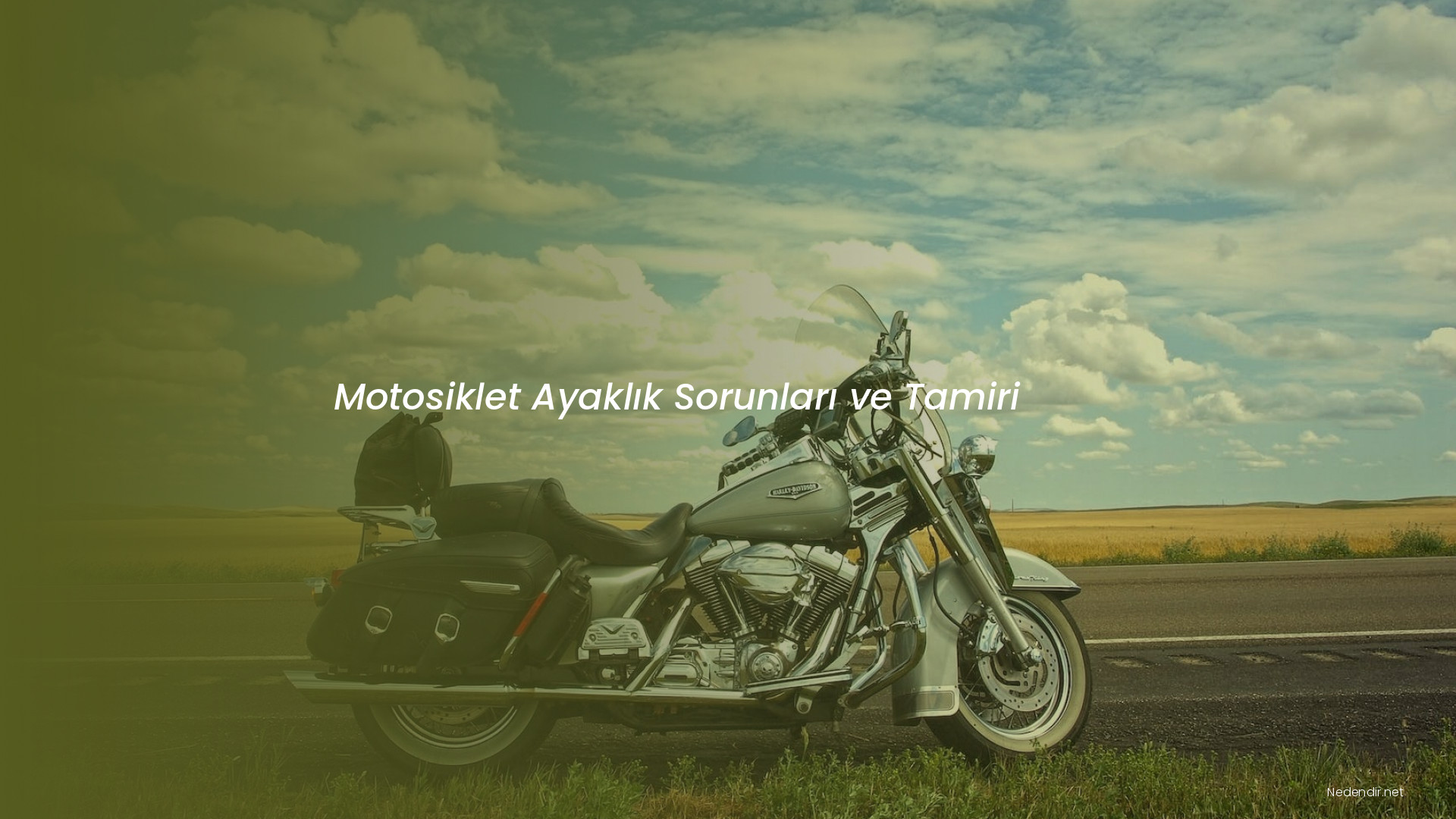 Motosiklet Ayaklık Sorunları ve Tamiri Motosiklet Ayaklık Sorunları ve Tamiri