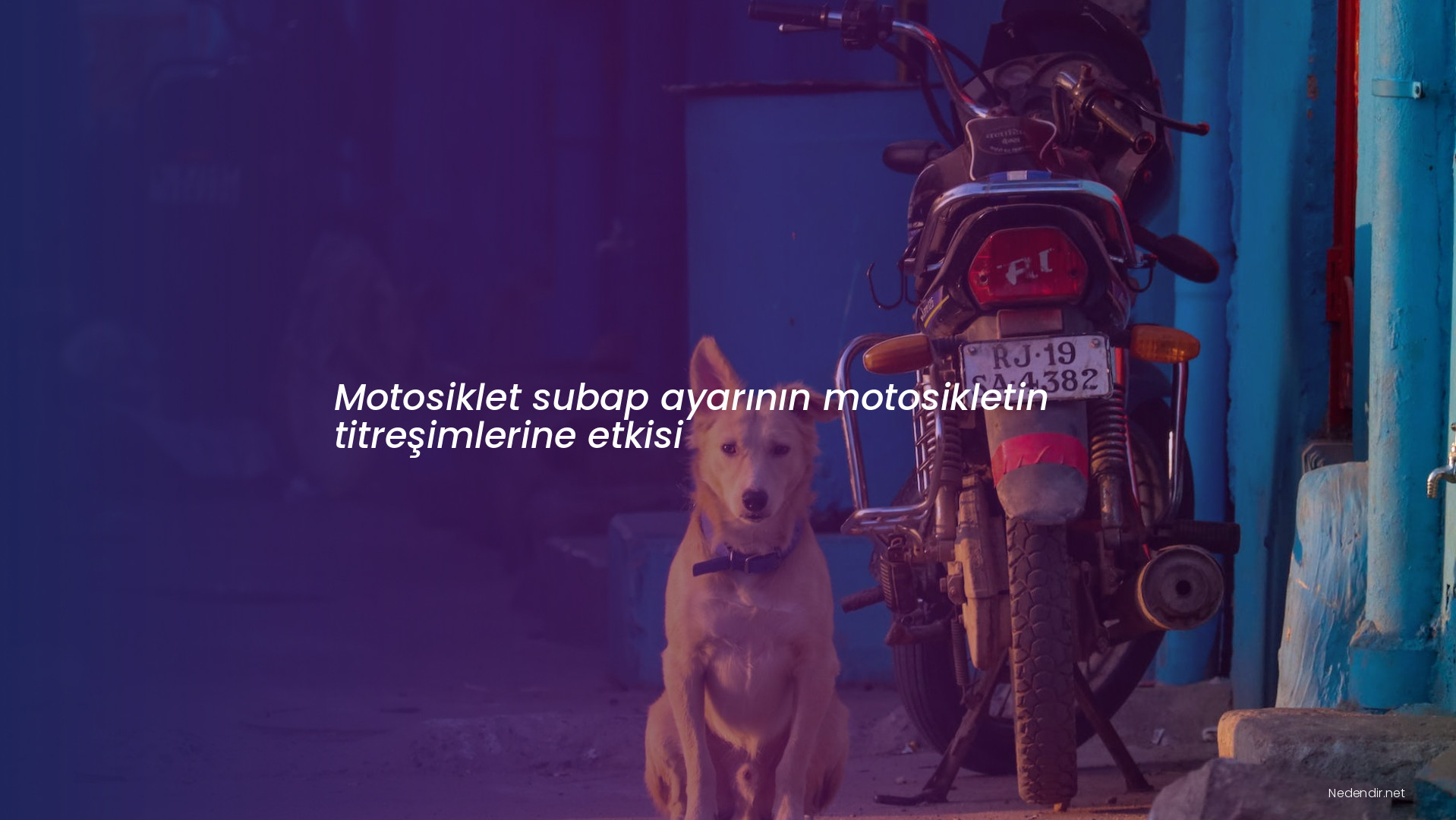 Motosiklet subap ayarının motosikletin titreşimlerine etkisi Motosiklet subap ayarının motosikletin titreşimlerine etkisi