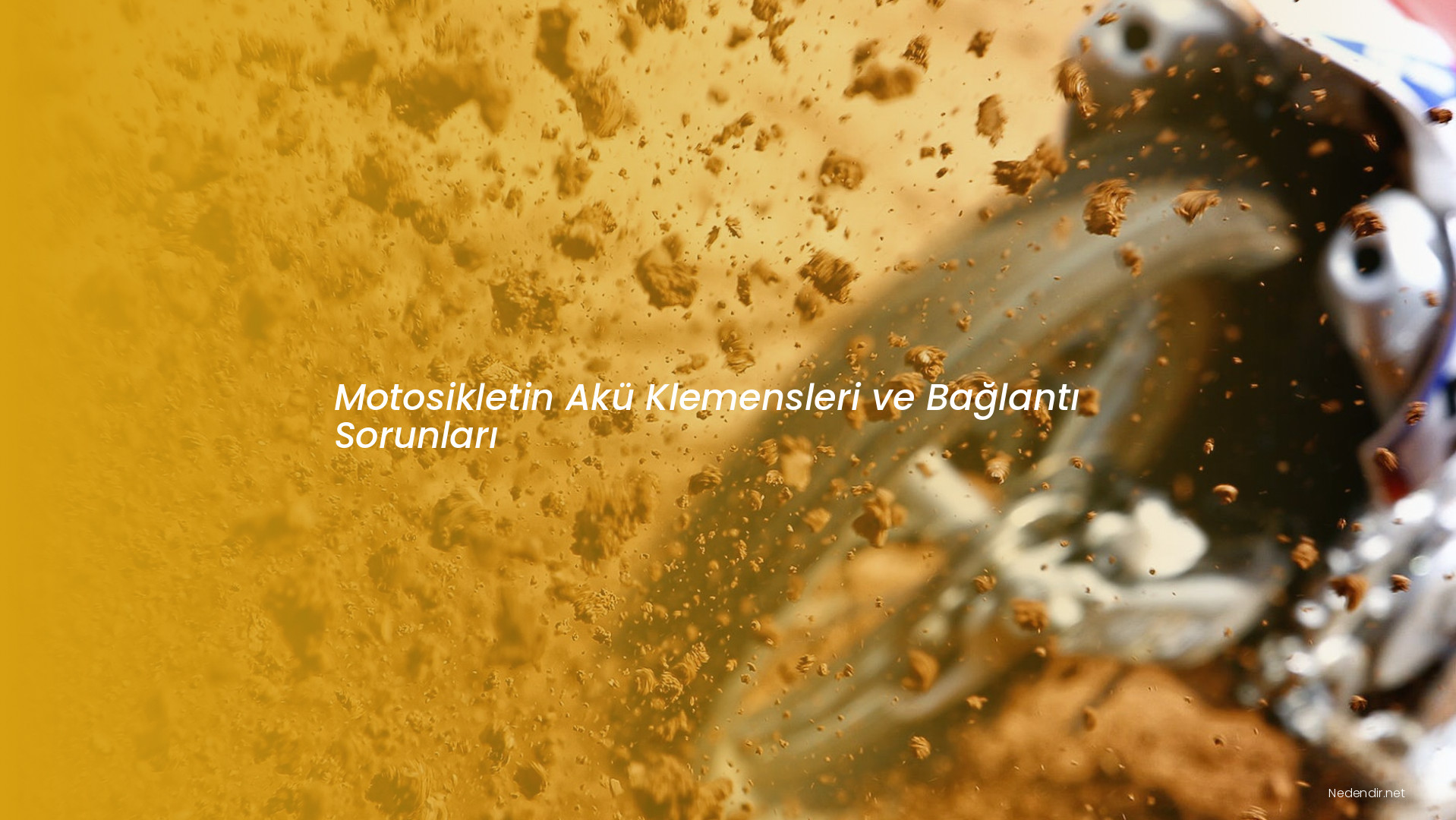 Motosikletin Akü Klemensleri ve Bağlantı Sorunları Motosikletin Akü Klemensleri ve Bağlantı Sorunları